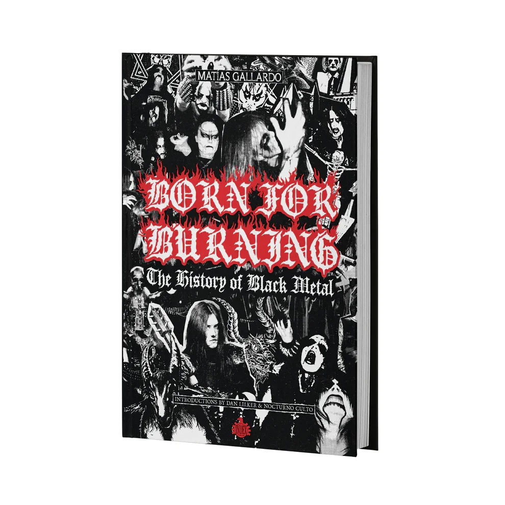 MATIAS GALLARDO - Born For Burning: The History Of Black Metal BOOK