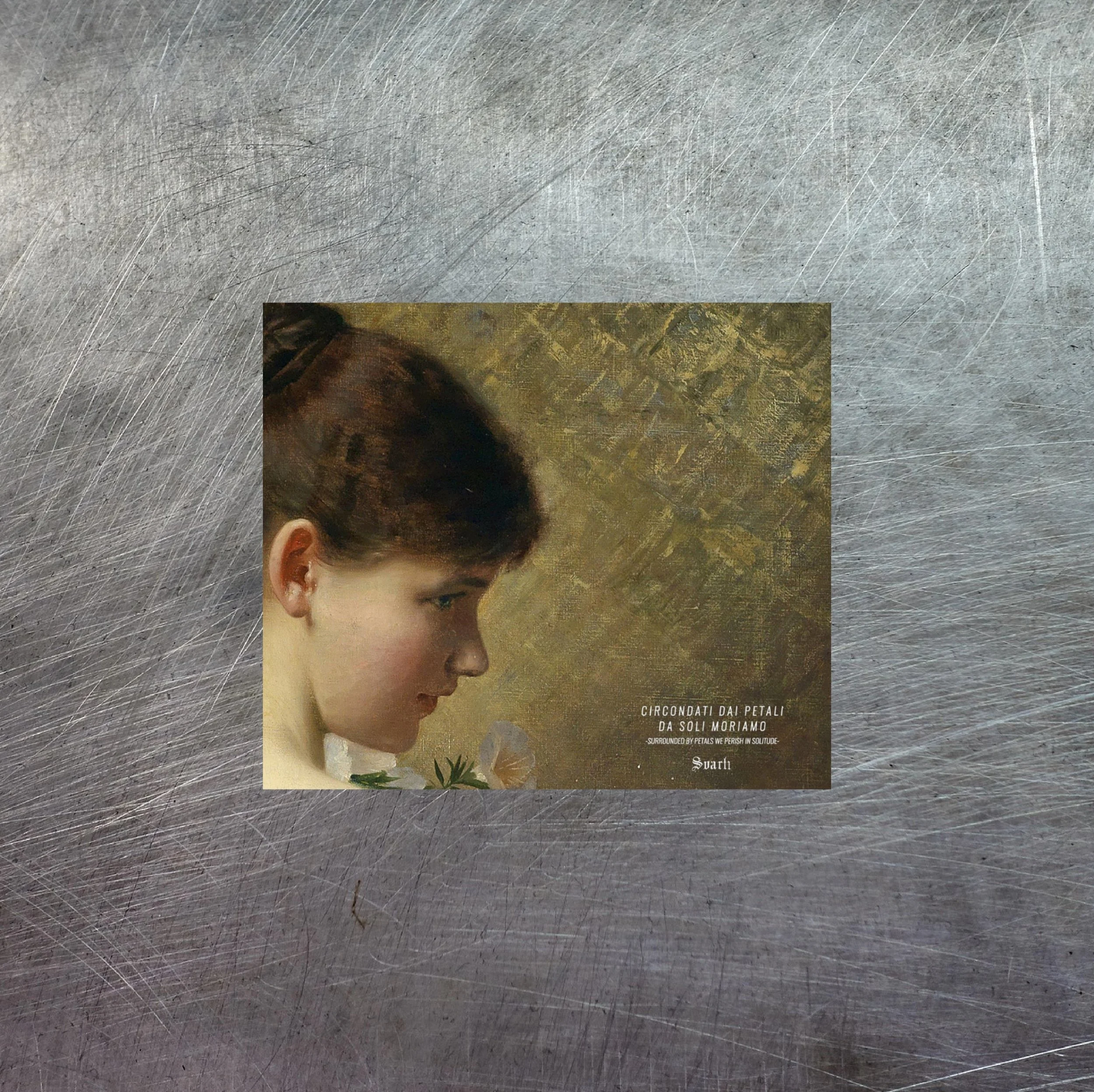 SVART1 "Circondati Dai Petali Da Soli Moriamo -Surrounded By Petals We Perish In Solitude" DIGIPAK