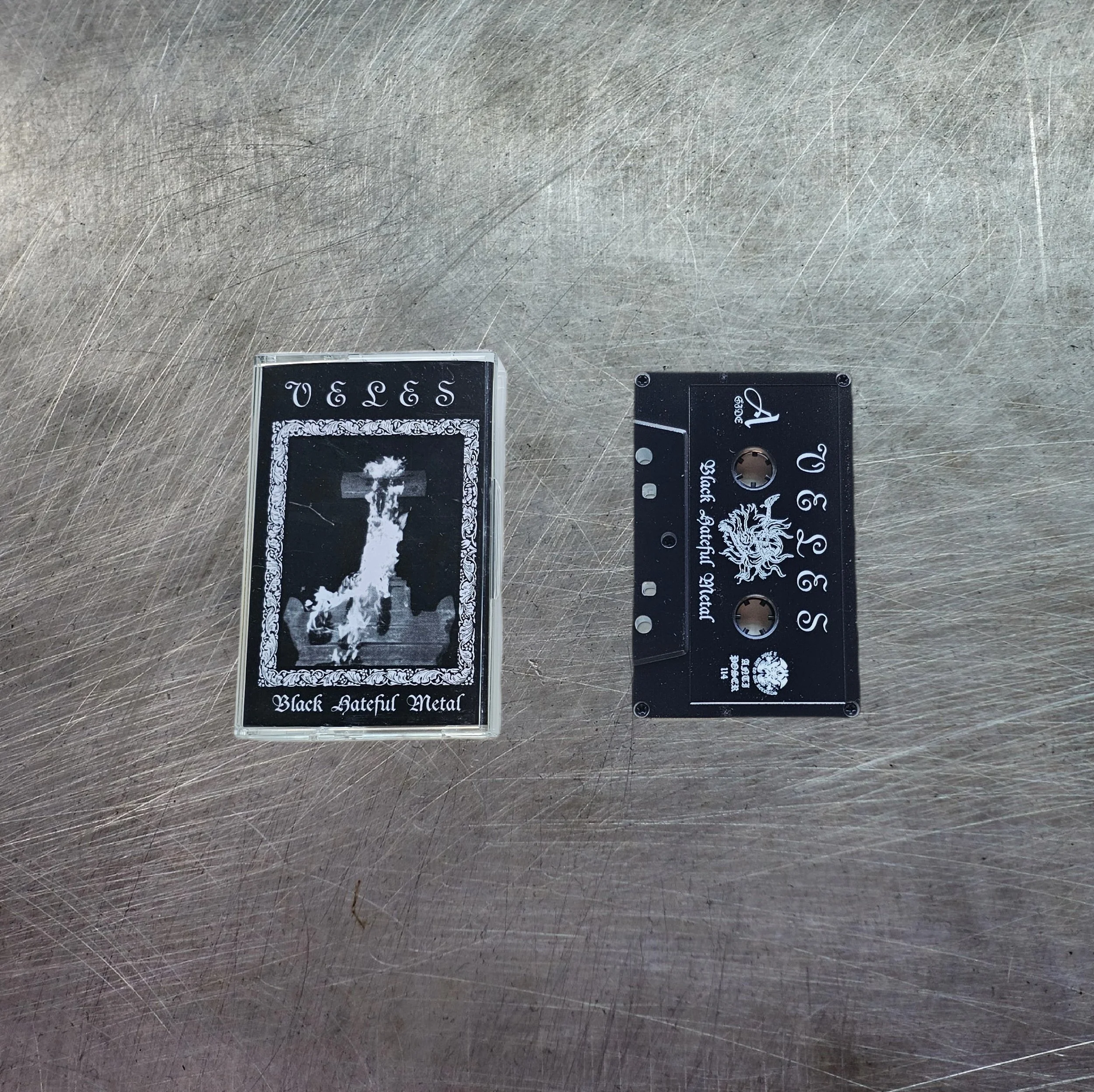 VELES "Black Hateful Metal" CASSETTE