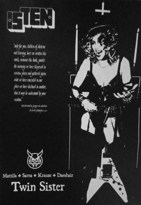 ISTEN FANZINE: TWIN SISTER Issue (Rare)