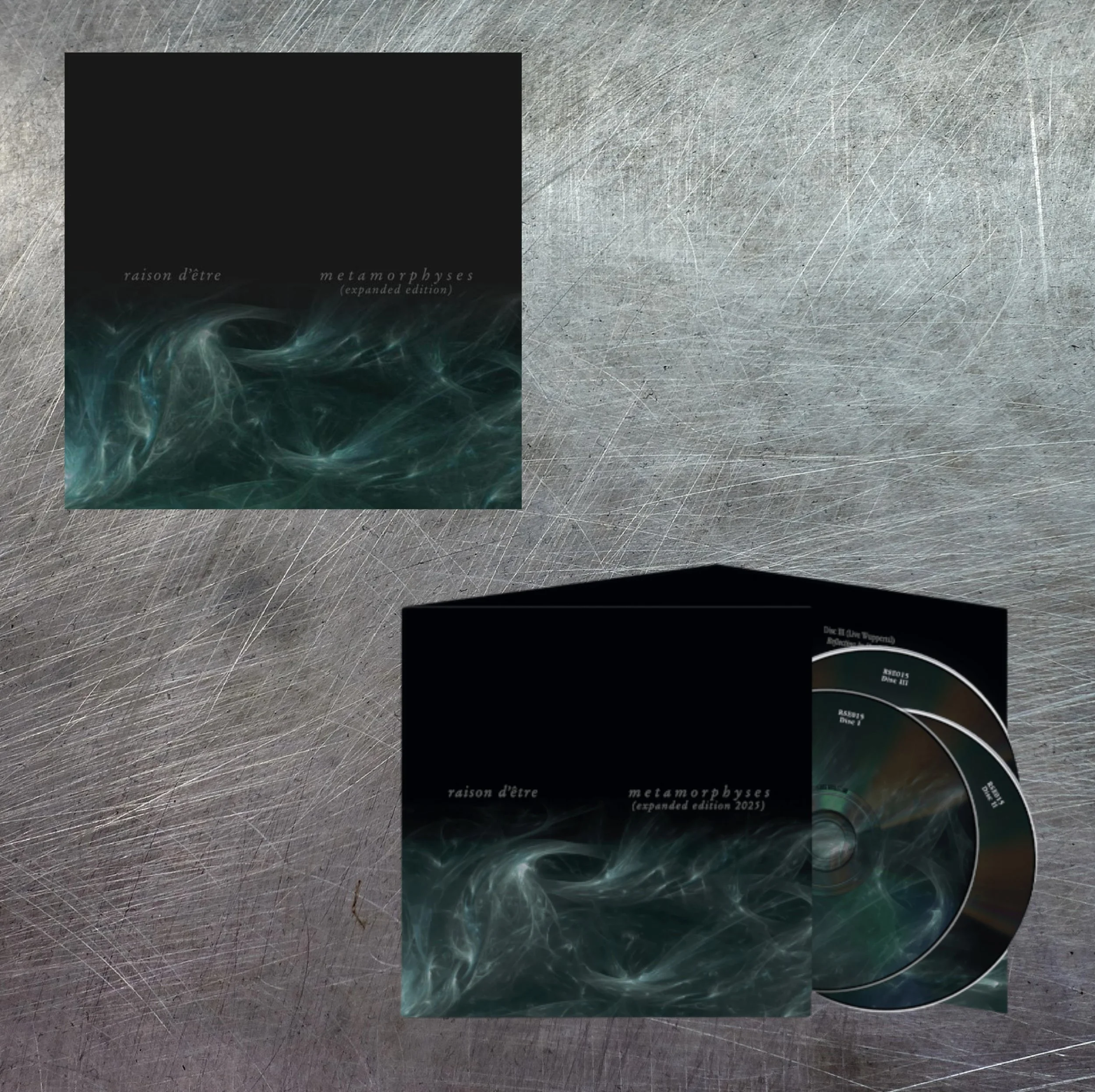 RAISON D'ETRE "Metamorphyses (Expanded Edition 2025)" 3xCD DIGIPAK