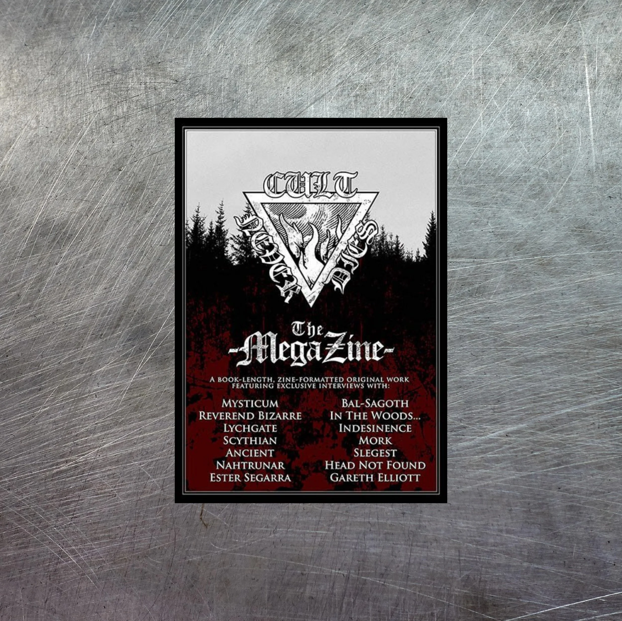 CULT NEVER DIES - The Mega Zine BOOK Signed