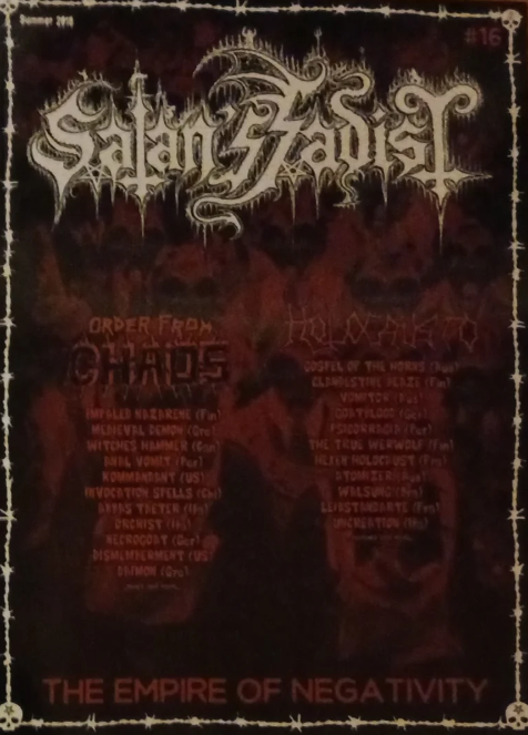 SATAN’S SADIST Issue #16