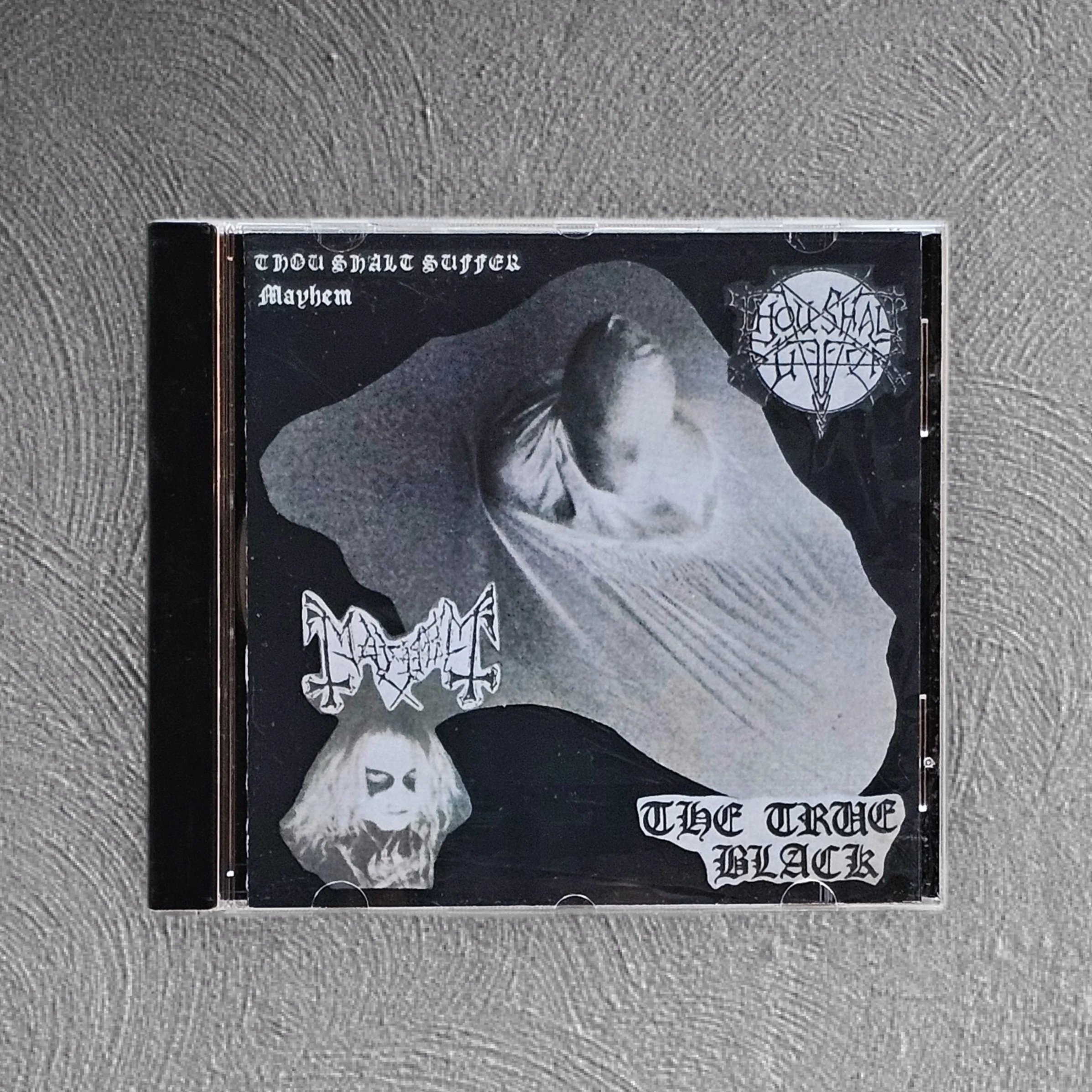 MAYHEM / THOU SHALT SUFFER "The True Black" CD