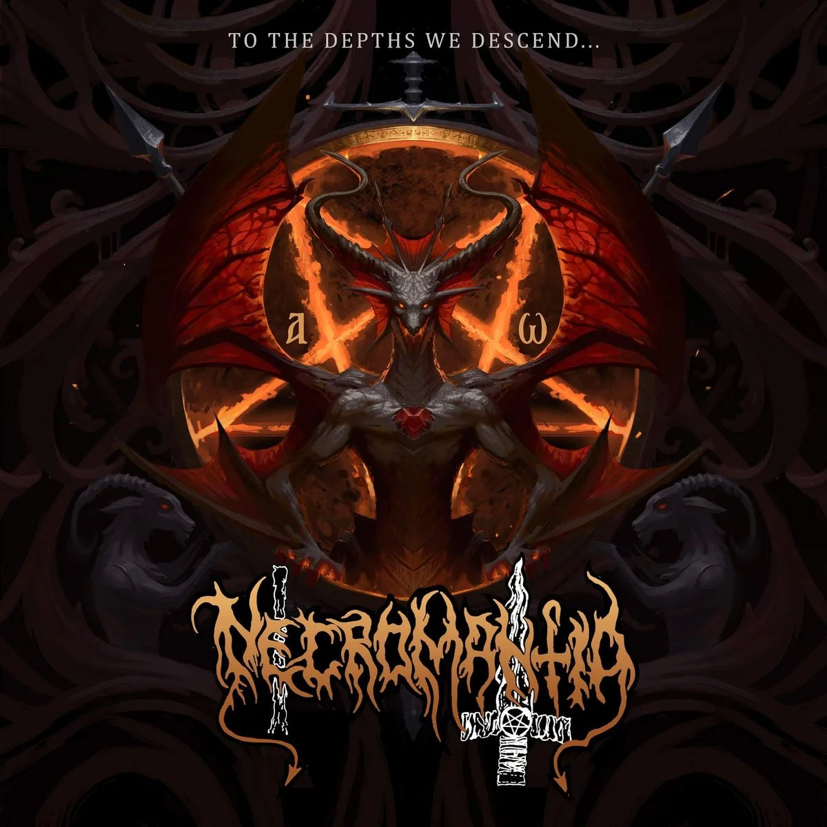 NECROMANTIA "To The Depths We Descend" LP