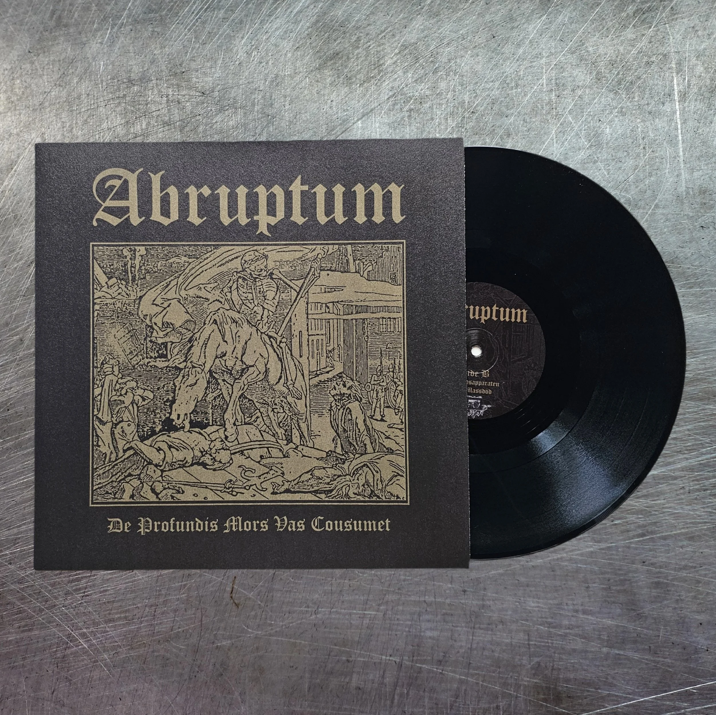 ABRUPTUM "De Profundis Mors Vas Cousumet" LP