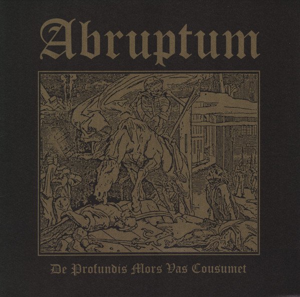 ABRUPTUM “De Profundis Mors Vas Cousumet” LP