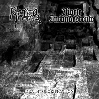 KRIEG / MORTE INCANDESCENTE "Death Glorification" CD