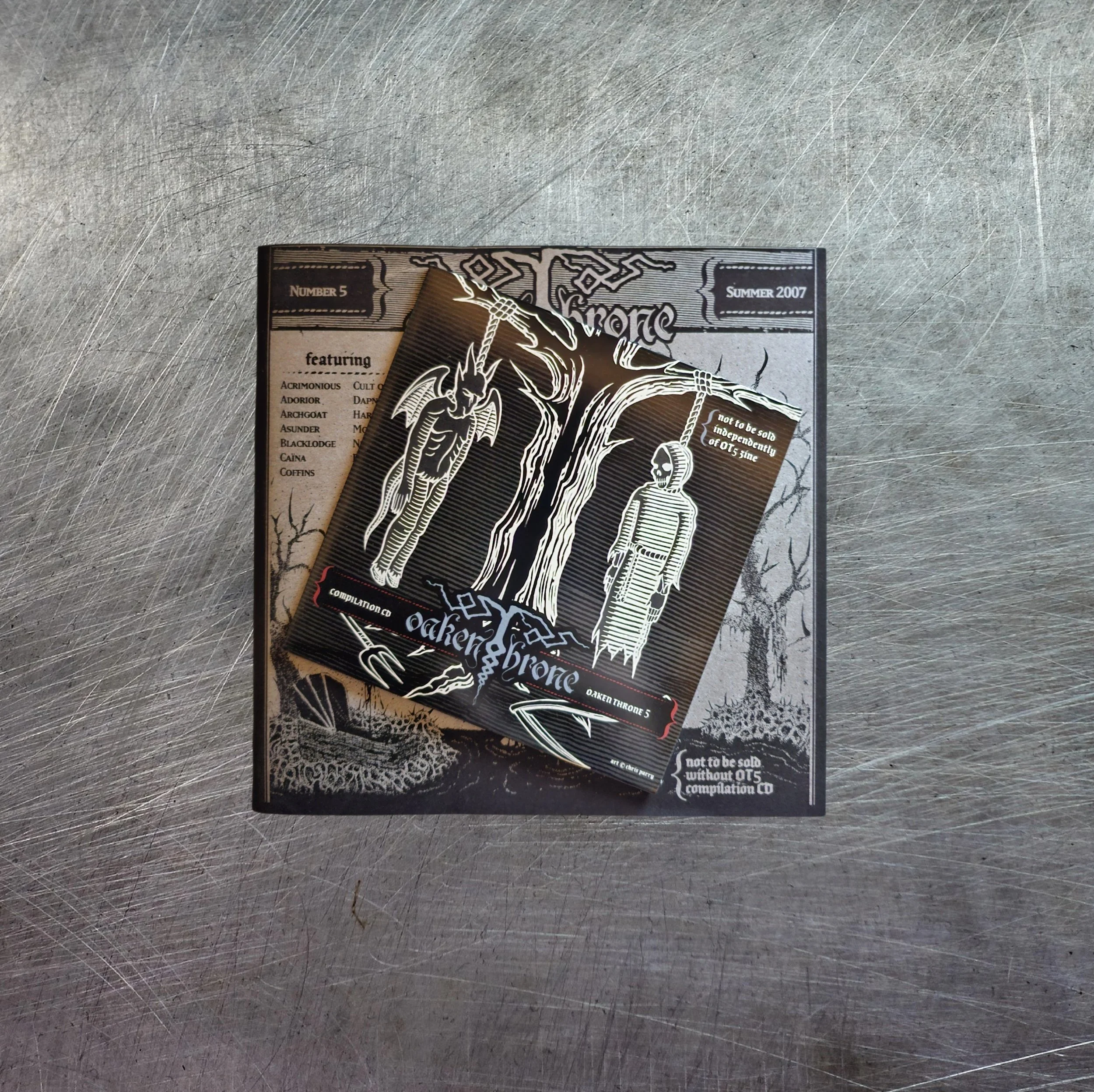 OAKENTHRONE Issue #5 + compilation CD