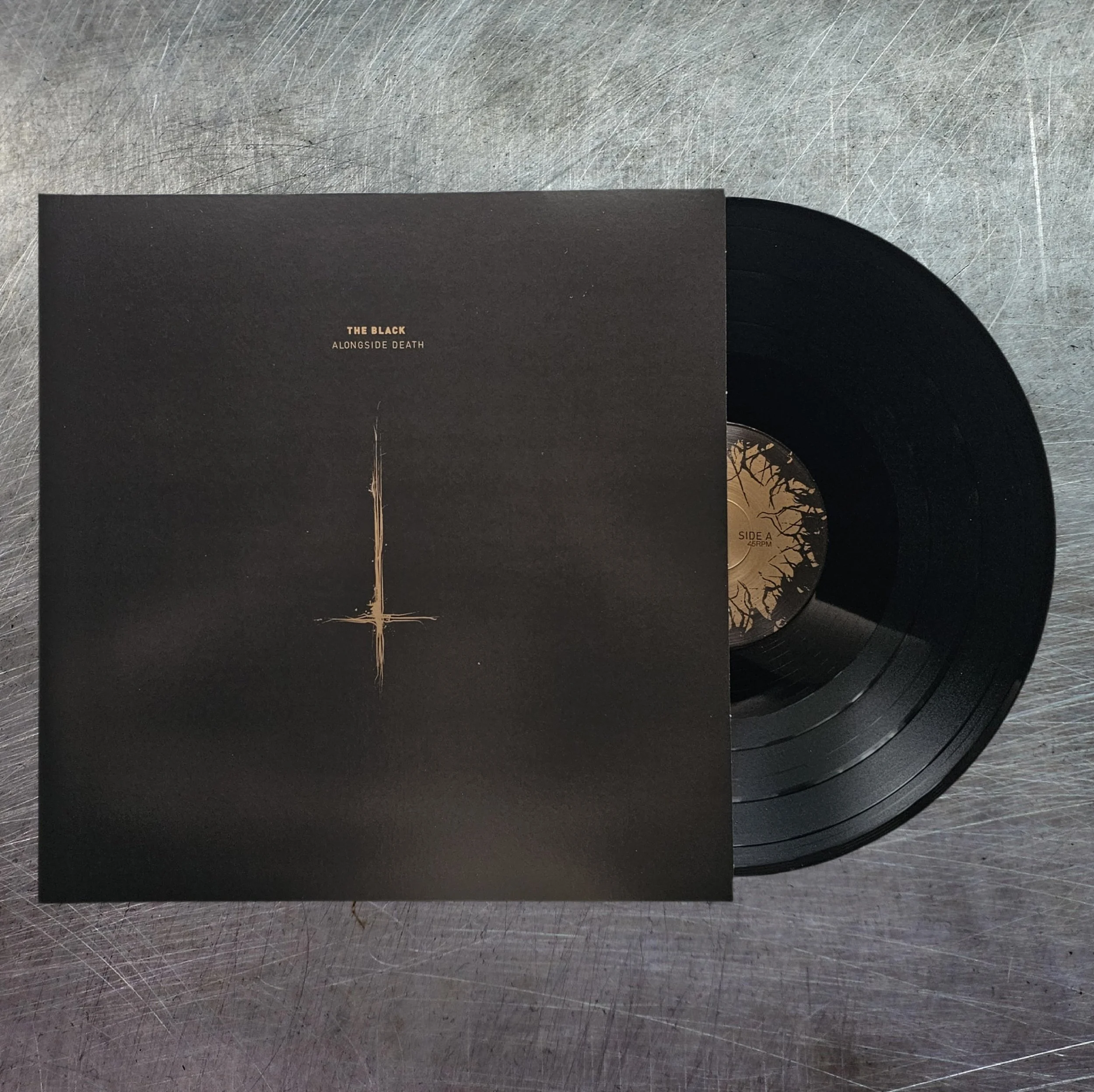 THE BLACK "Alongside Death" LP