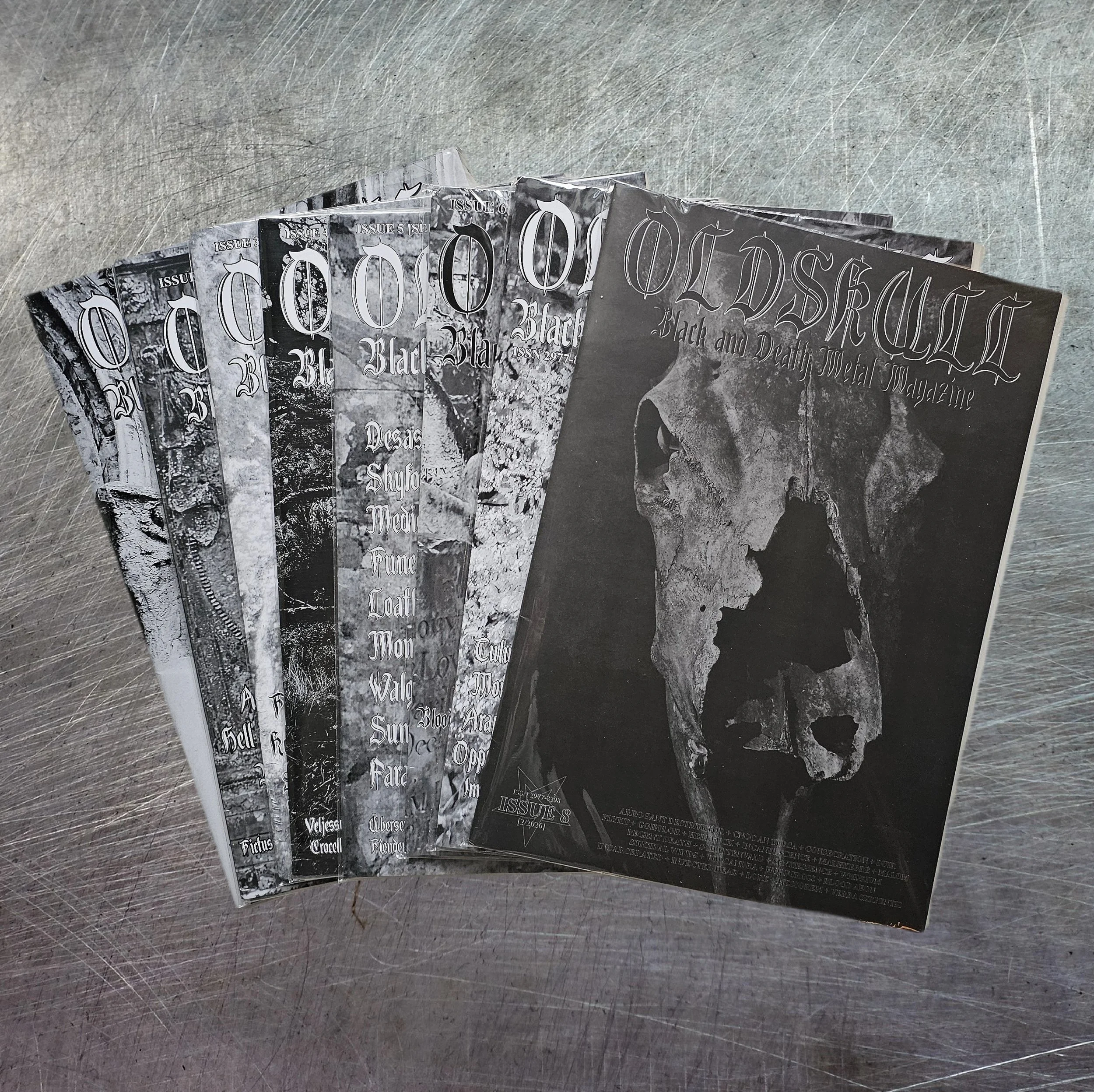 OLD SKULL MAGAZINE Issue #1-8