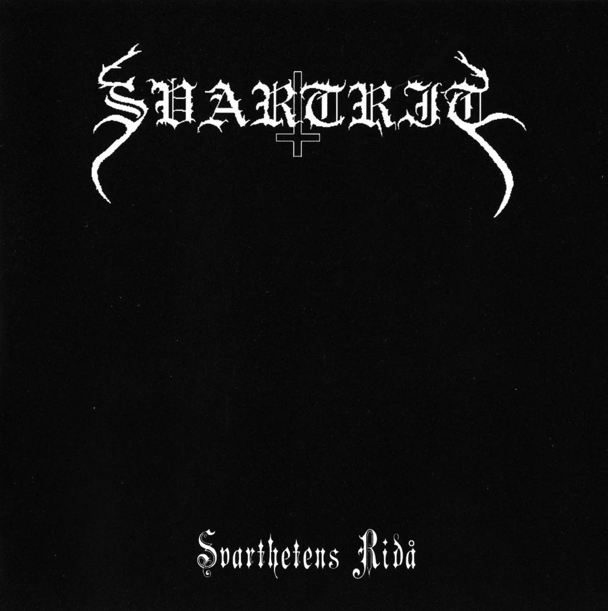 SVARTRIT "Svarthetens Ridå" CD