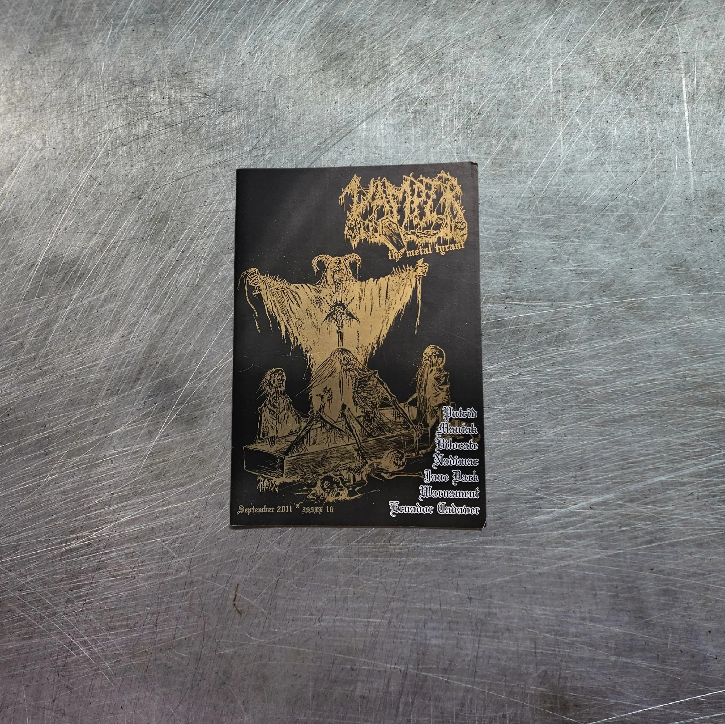 VAMPIR MAGAZINE Issue #16 (The Metal Tyrant)