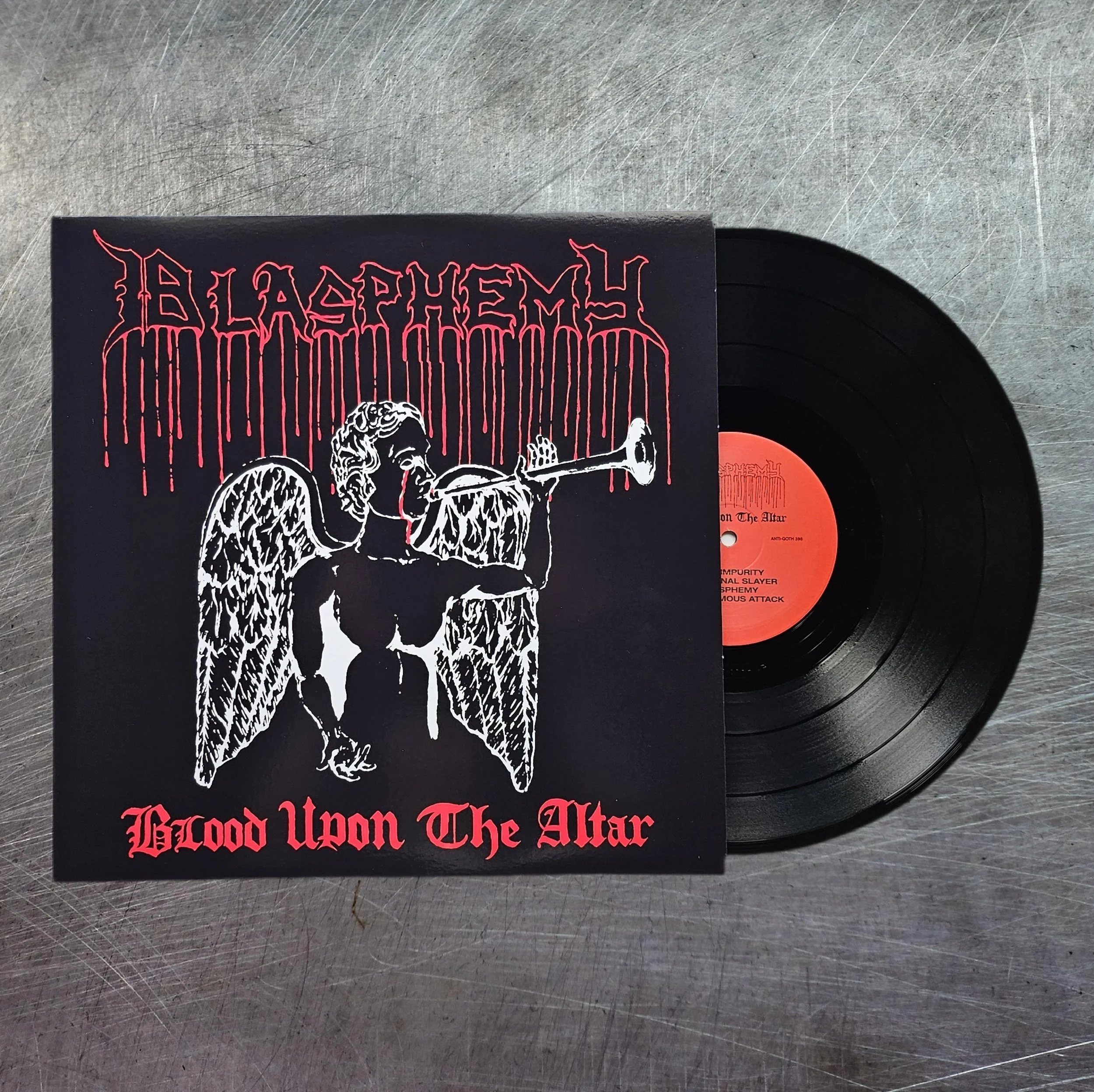 BLASPHEMY "Blood Upon The Altar" LP