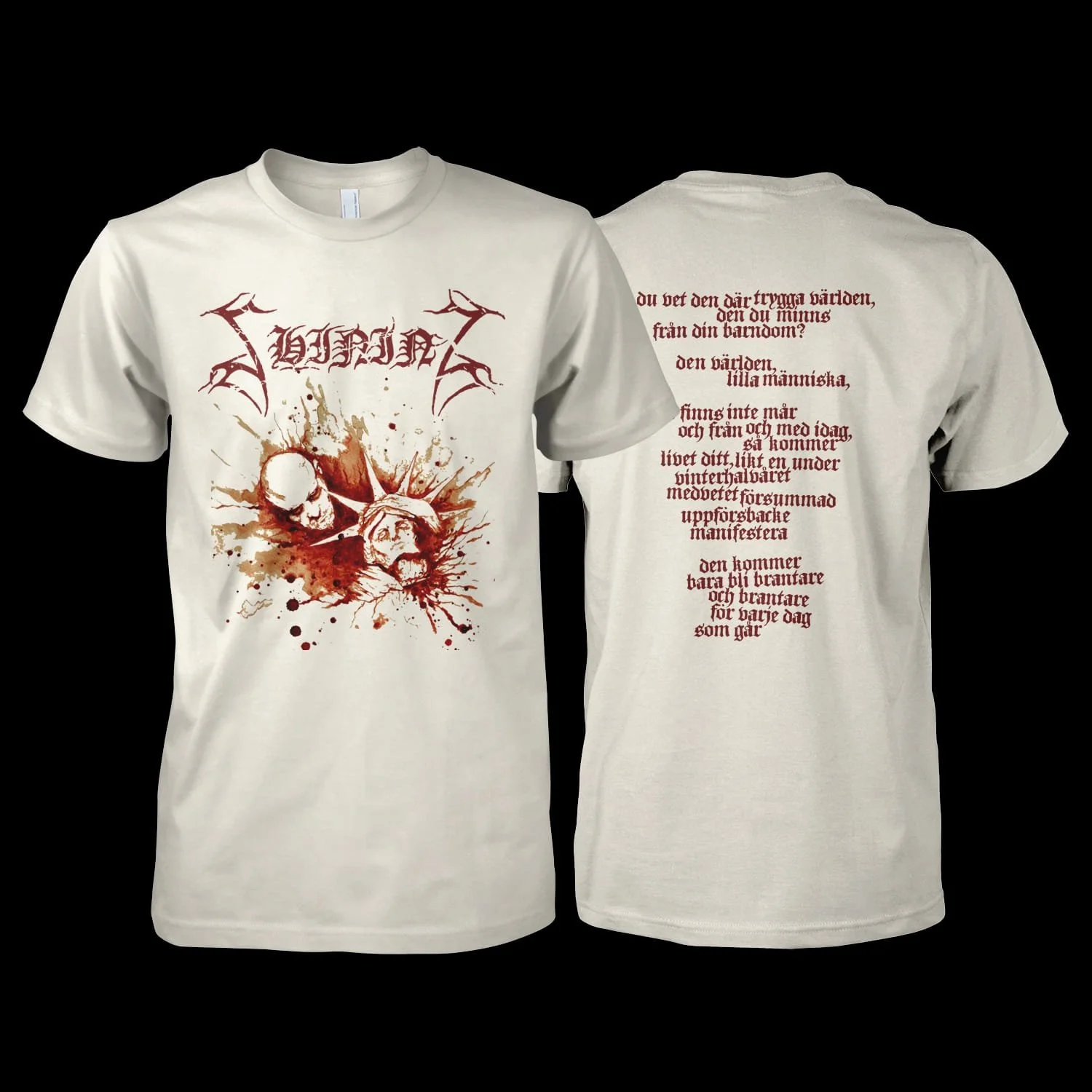 SHINING "Den Permanenta Sömnen Kallar" T-SHIRT