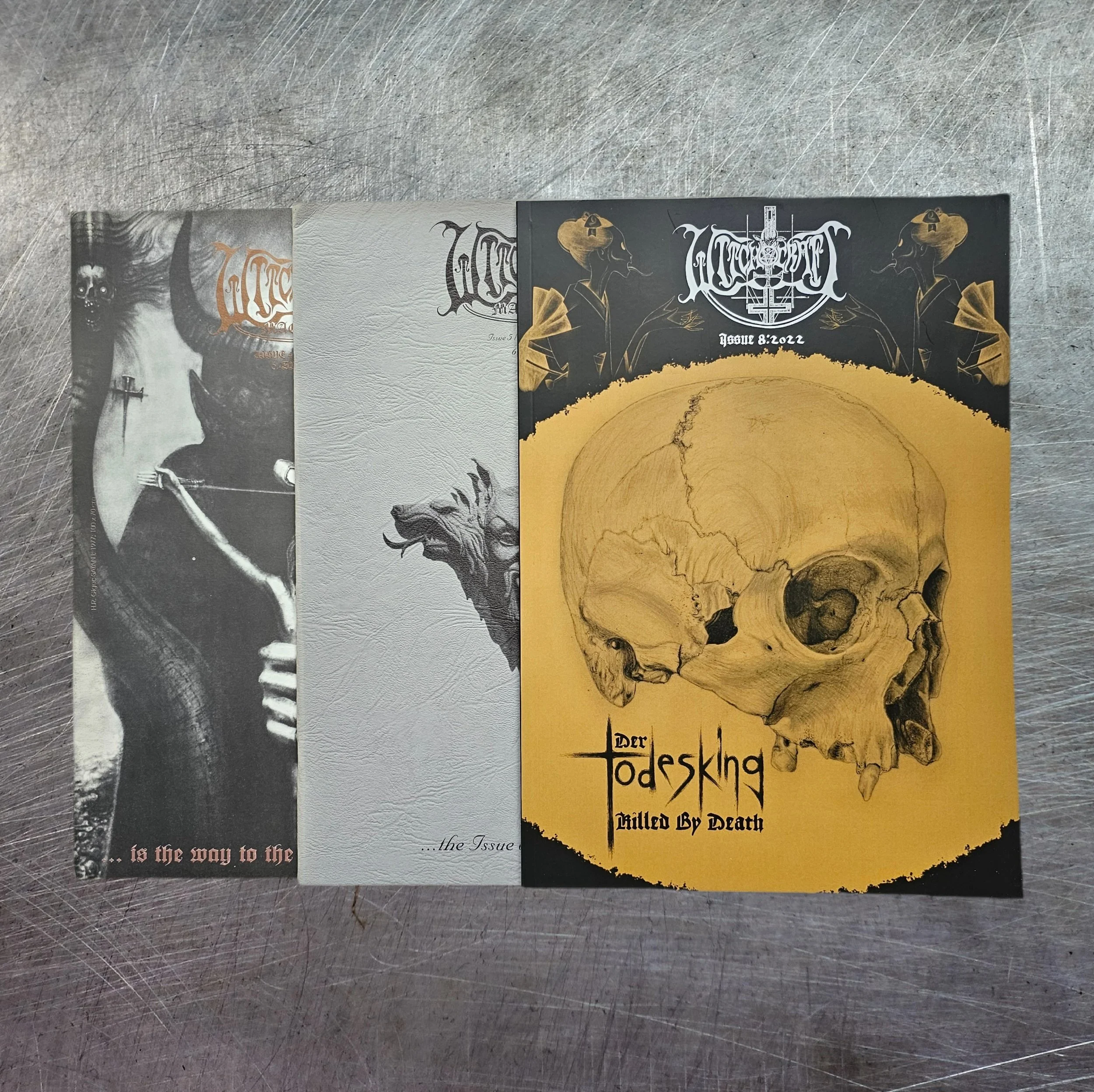 WITCHCRAFT MAGAZINE #issue #5. #6, #8