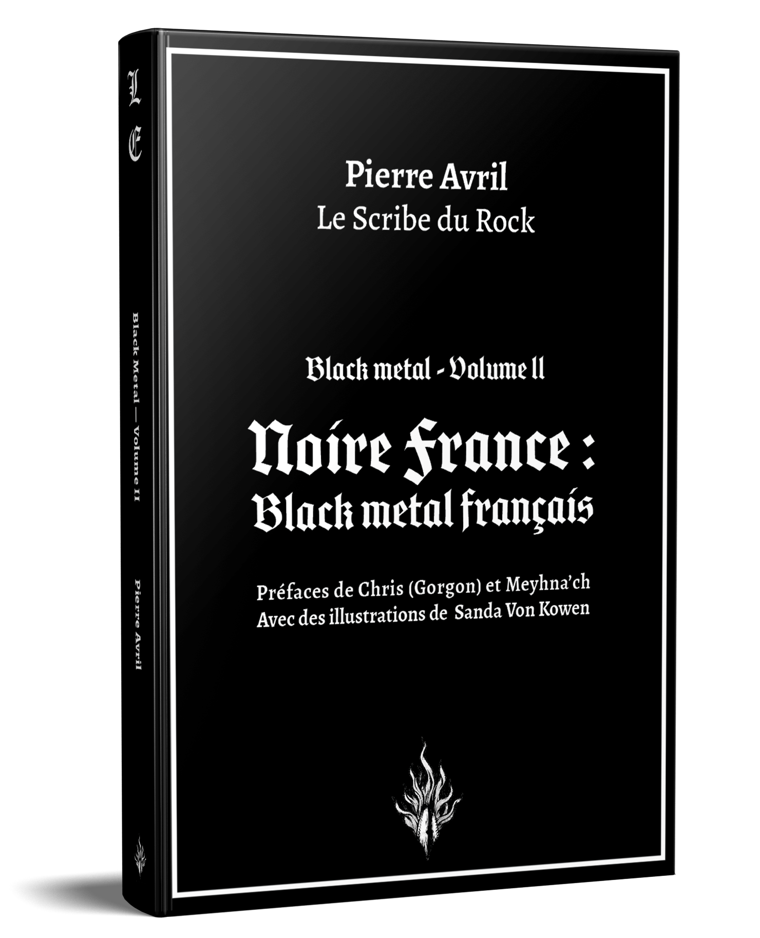 BLACK METAL VOLUME II - Pierre Avril BOOK (French)