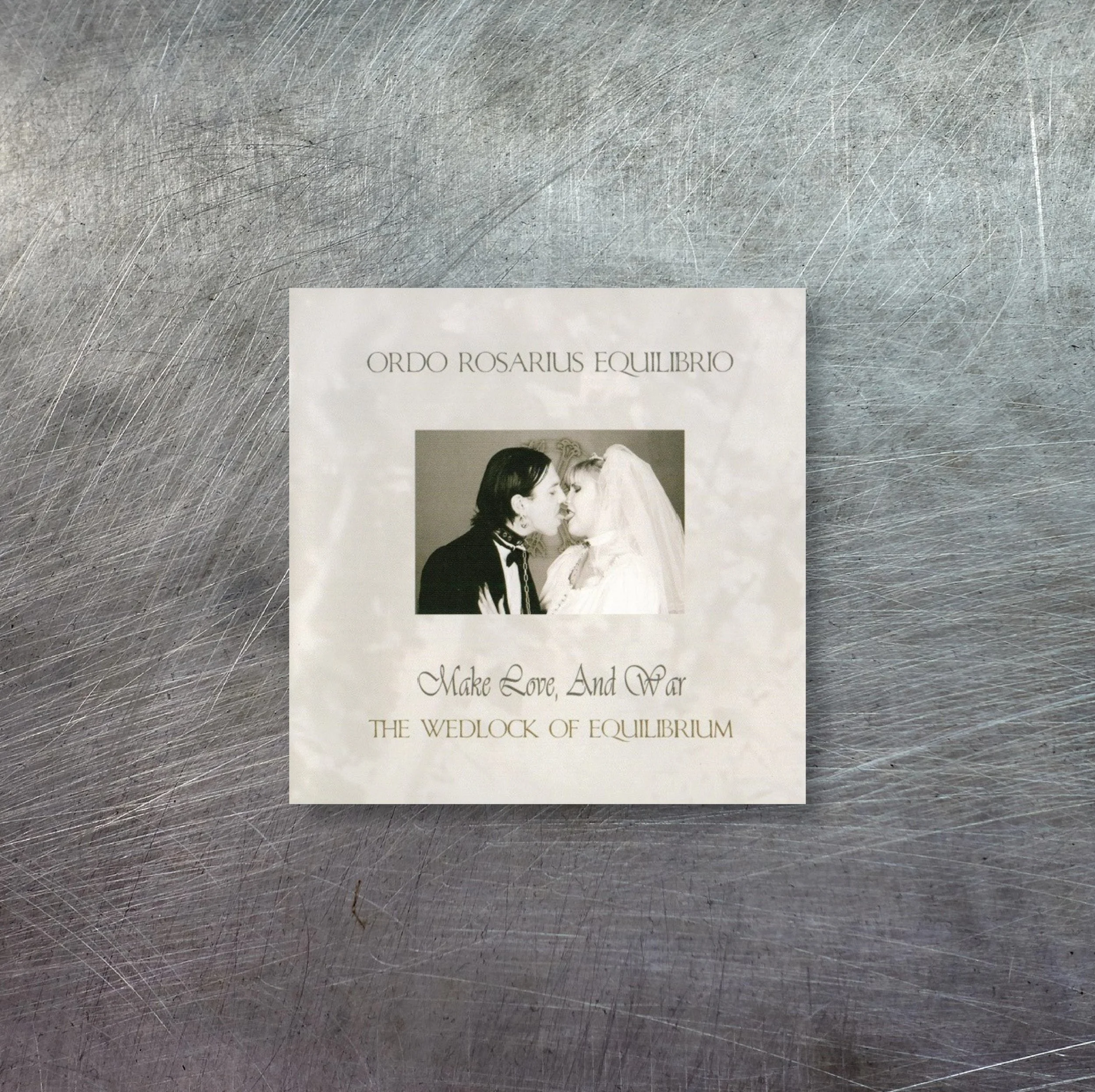 ORDO ROSARIUS EQUILIBRIO "Make Love, And War (The Wedlock Of Equilibrium)" CD