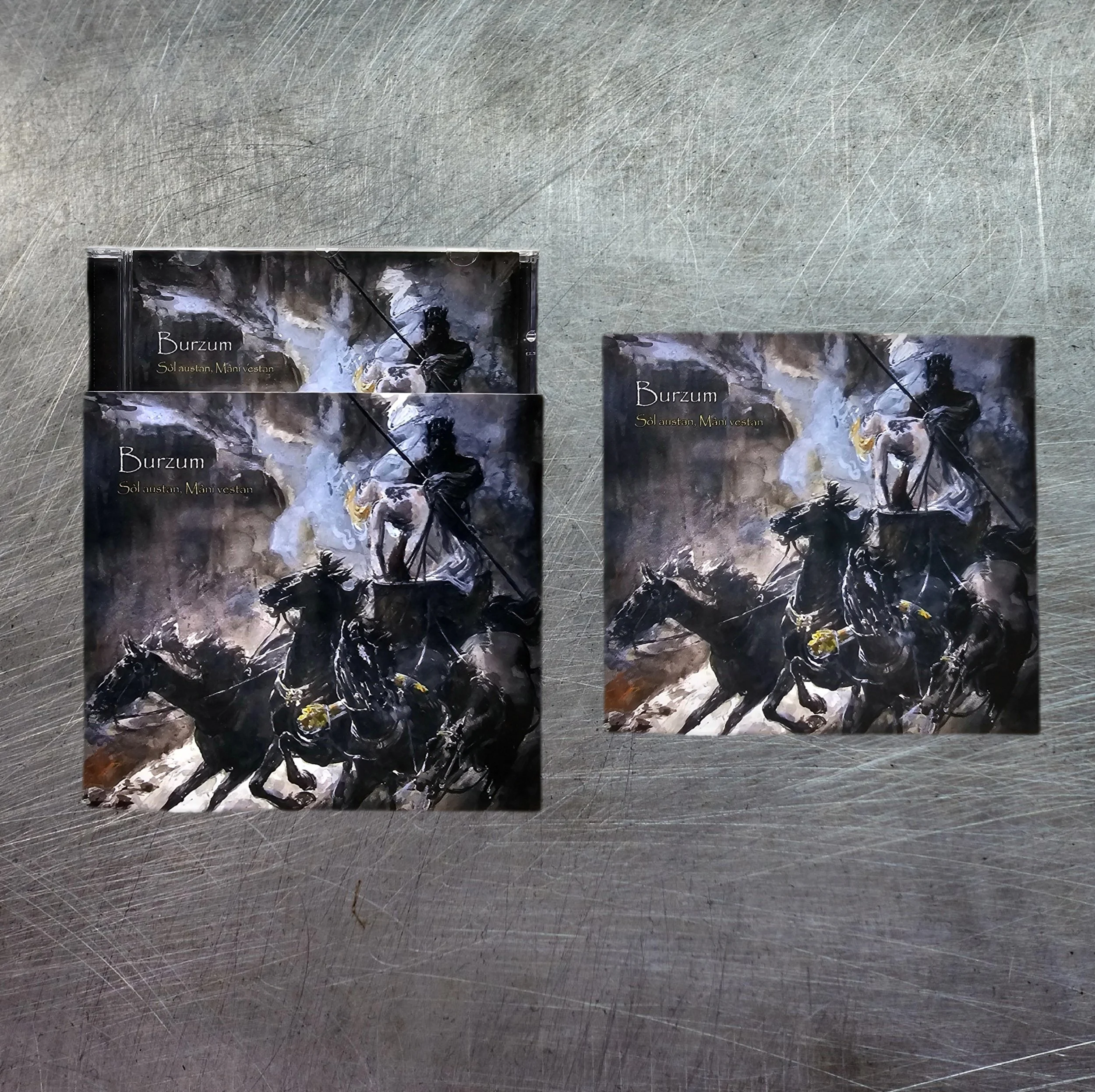 BURZUM "Sol Austan, Mani Vestan" CD Slipcase
