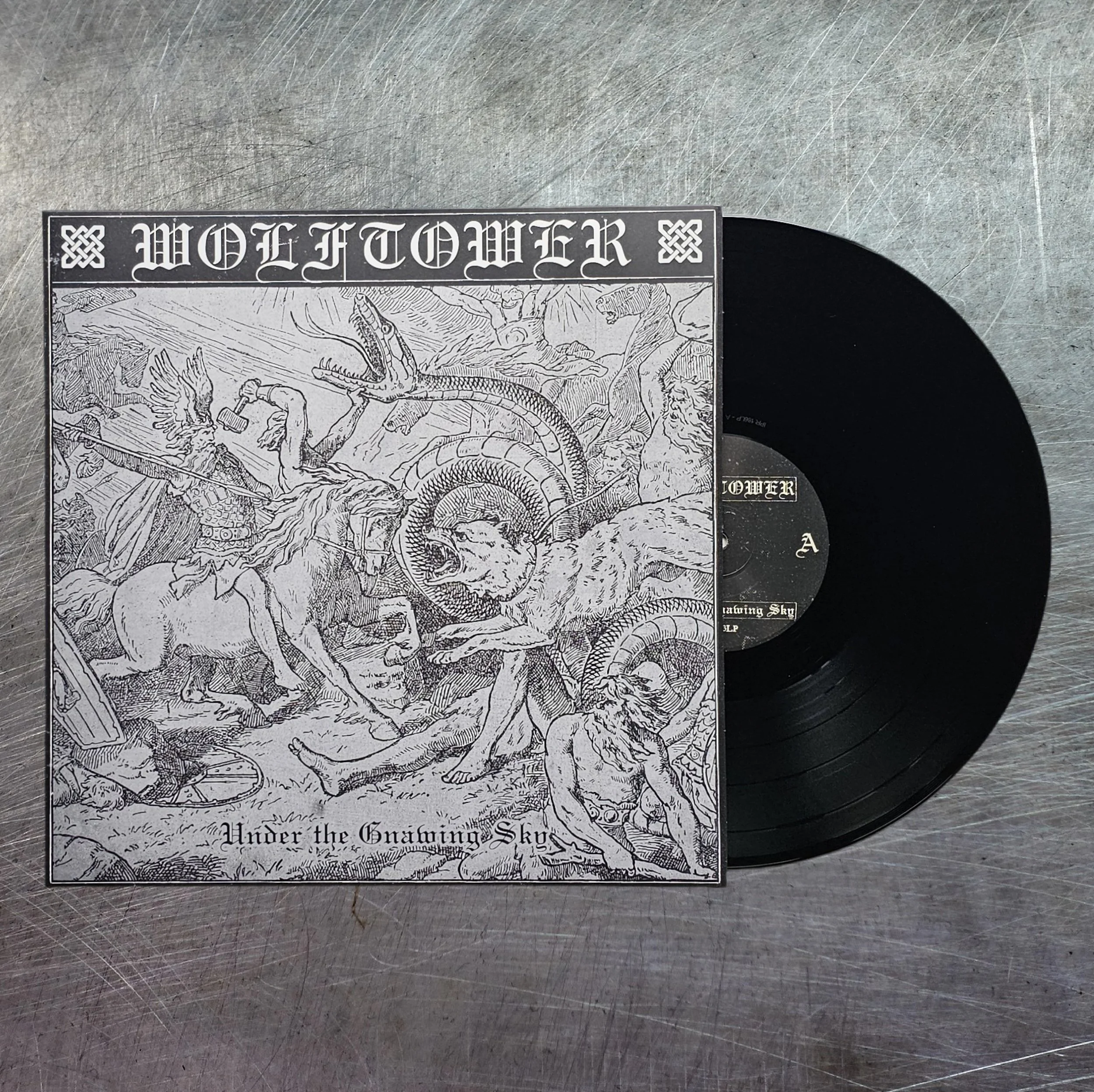 WOLFTOWER "Under The Gnawing Sky" LP