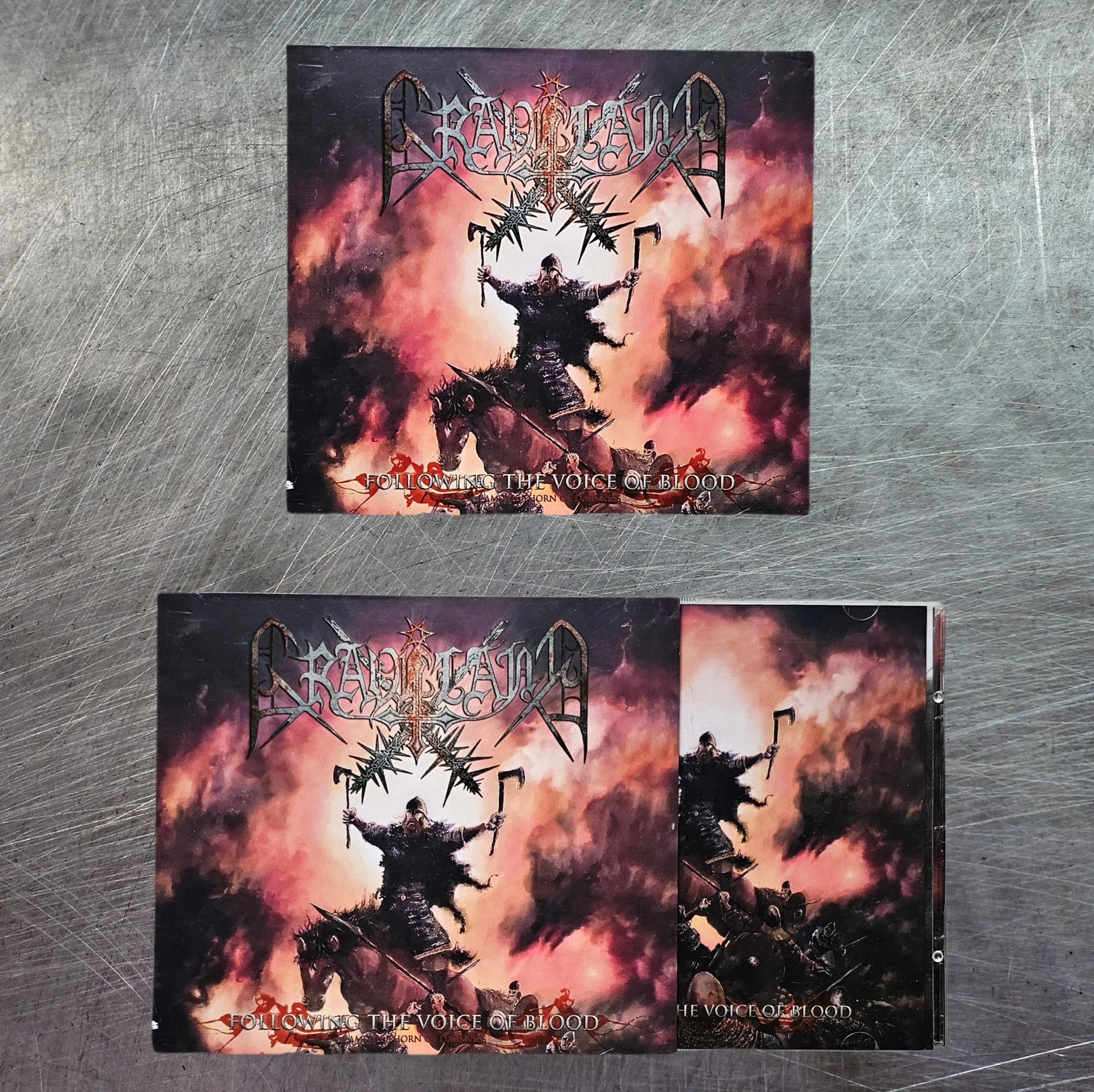GRAVELAND "Following The Voice Of Blood" CD Slipcase