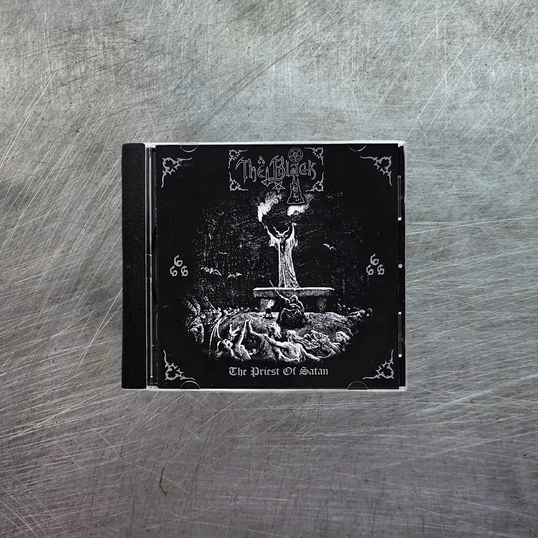THE BLACK "The Priest Of Satan" CD