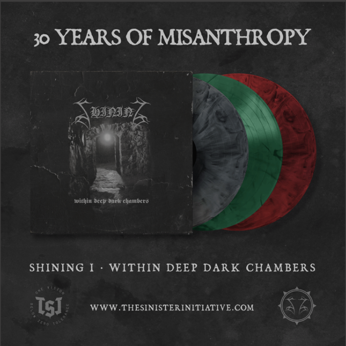 SHINING "I / Within Deep Dark Chambers" LP