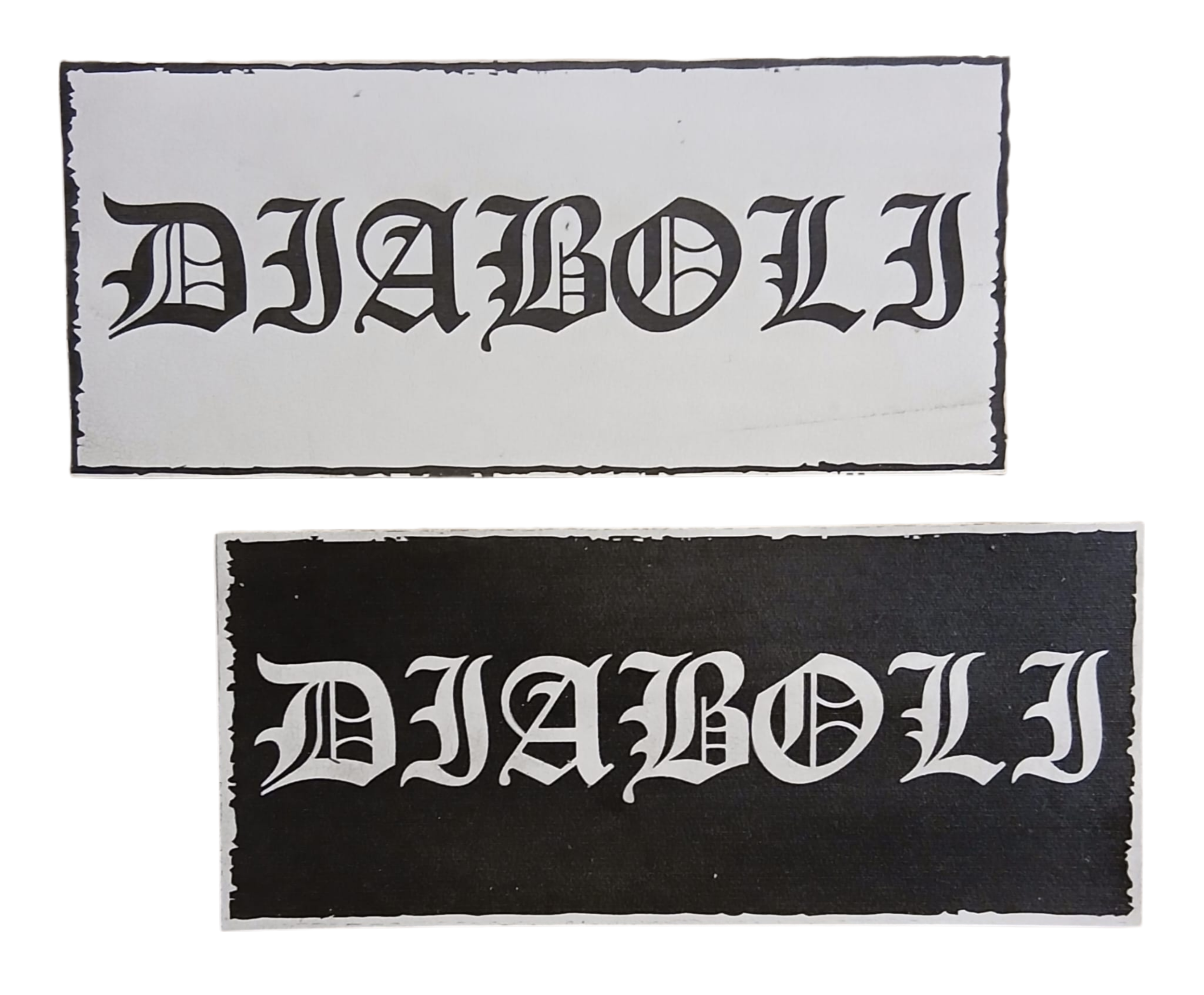 DIABOLI "Logo" LEATHER PATCHES