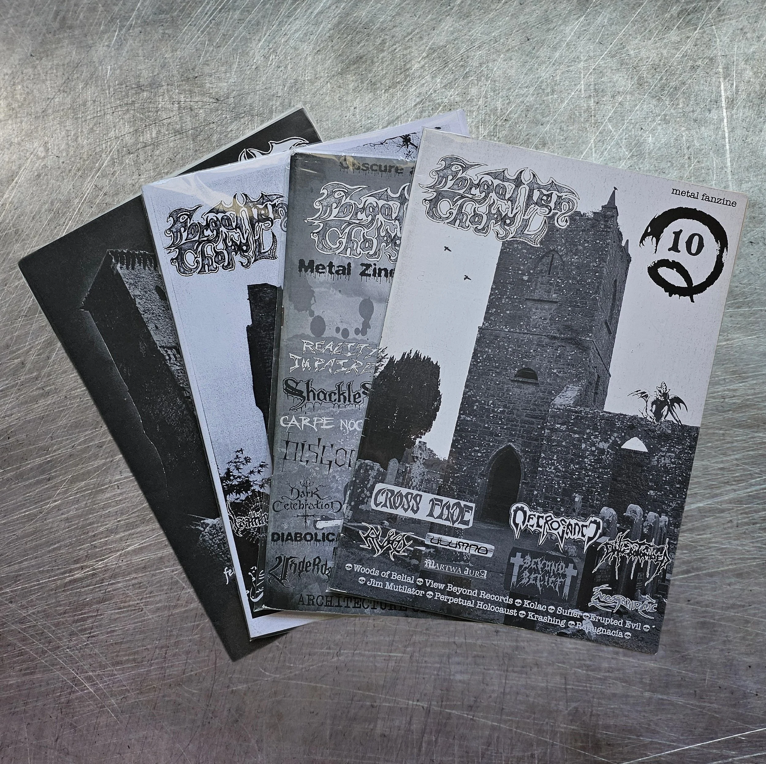 FORGOTTEN CHAPEL Issue #4, #7, #8, #10