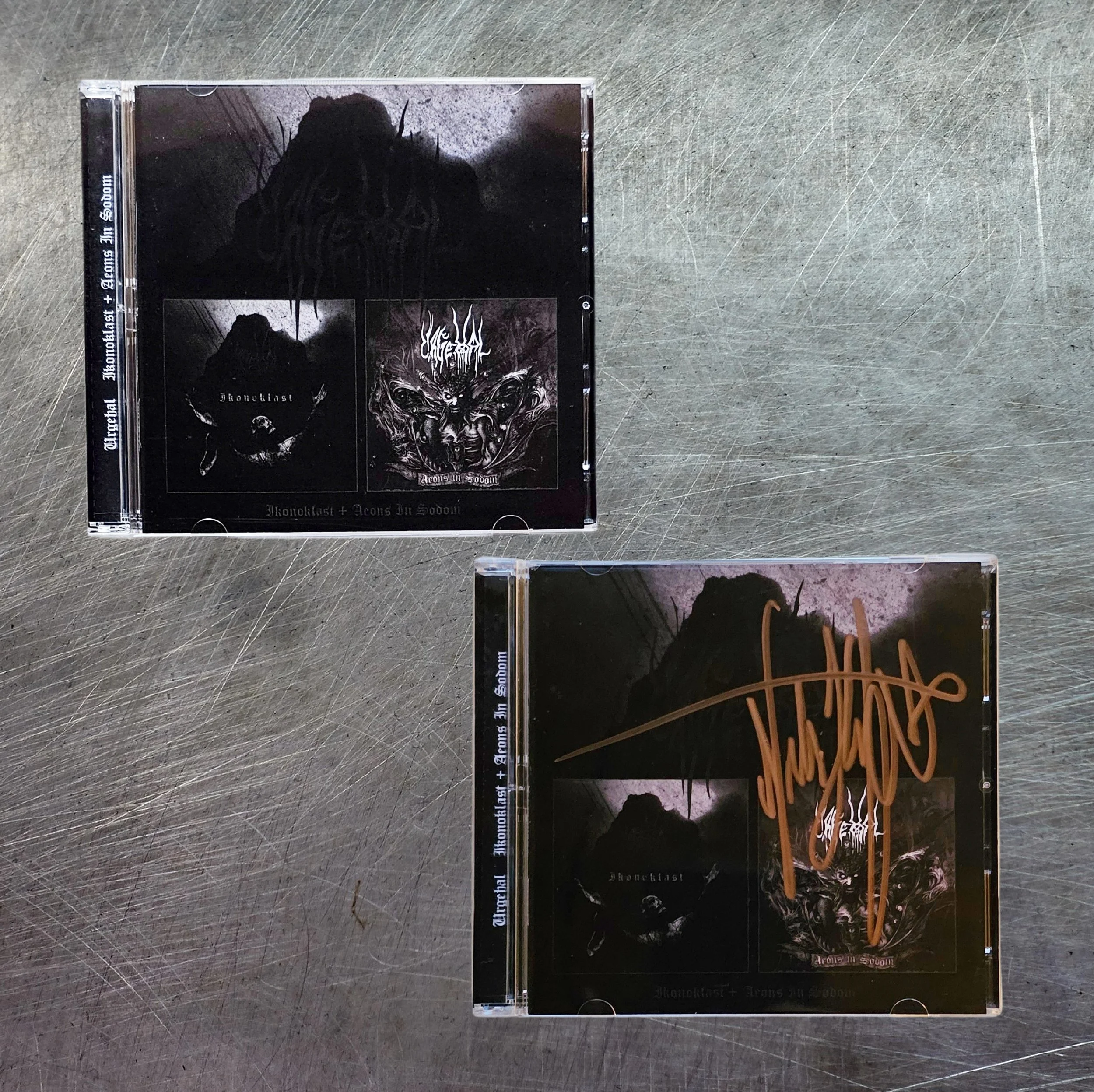 URGEHAL "Ikonoklast / Aeons In Sodom" DCD