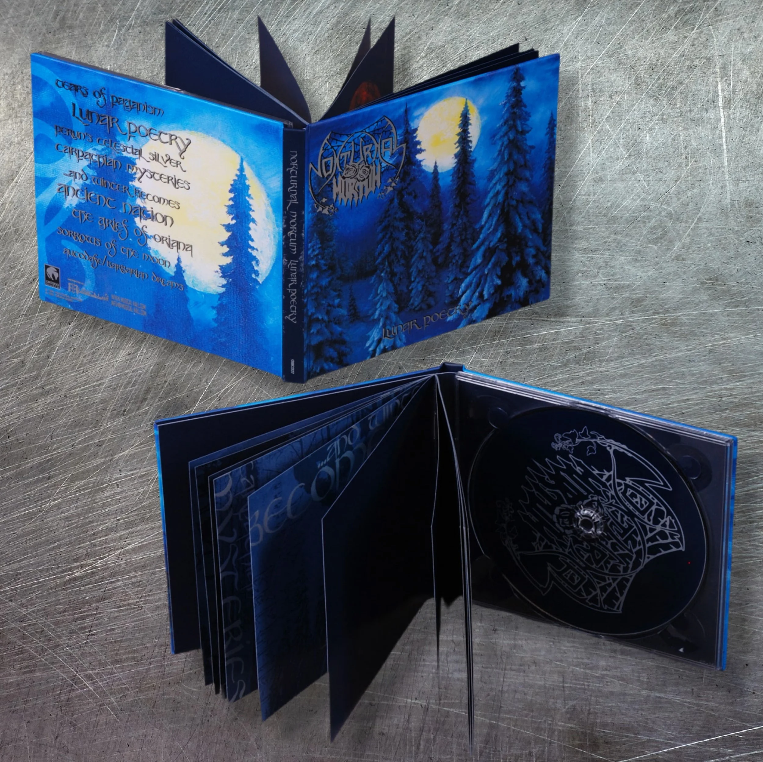 NOKTURNAL MORTUM "Lunar Poetry" DIGIBOOK