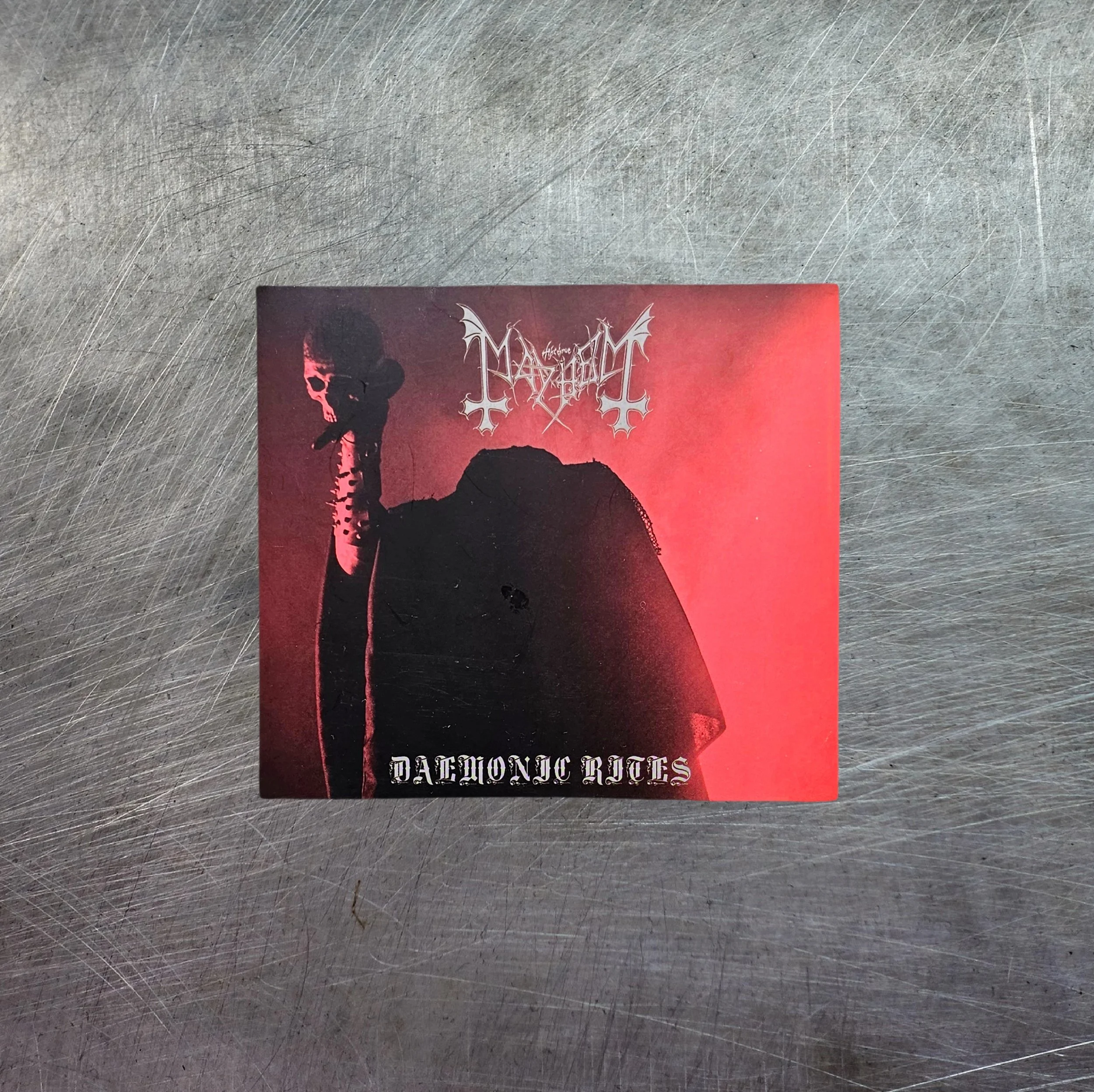 MAYHEM "Daemonic Rites" DIGIPAK