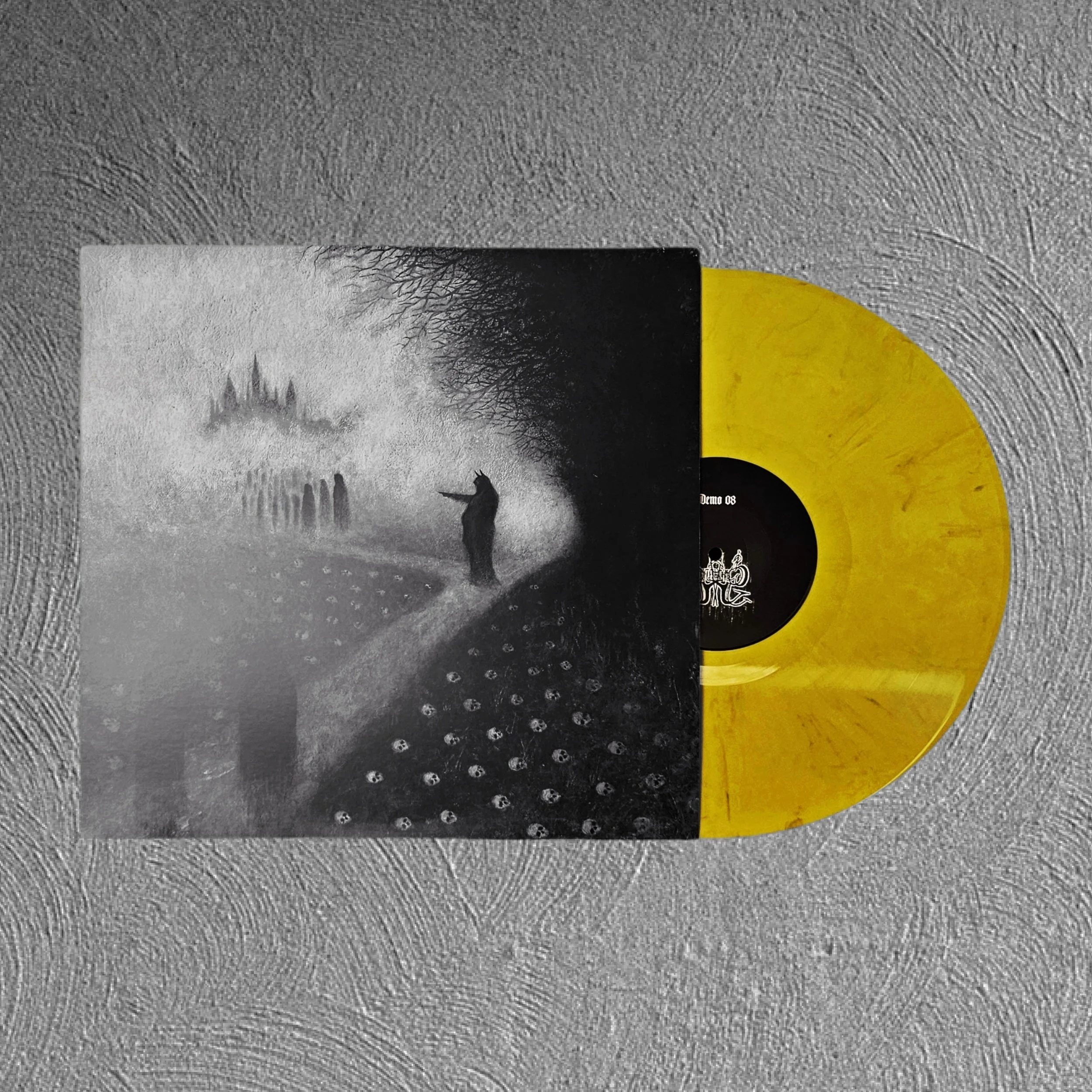 GRIFTESKYMFNING "Demo 2008" LP Yellow
