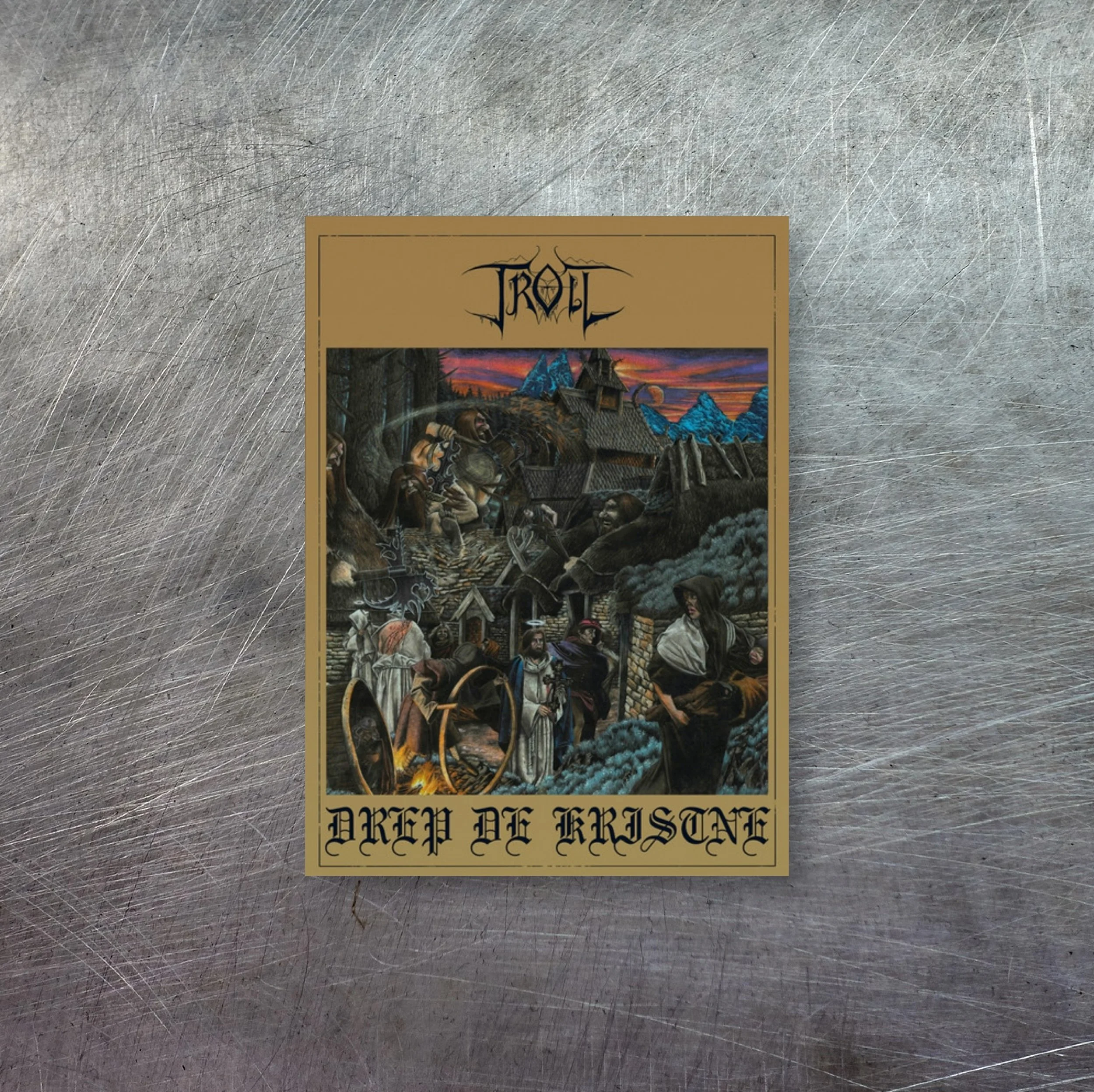 TROLL "Drep De Kristne" A5 DIGIPAK