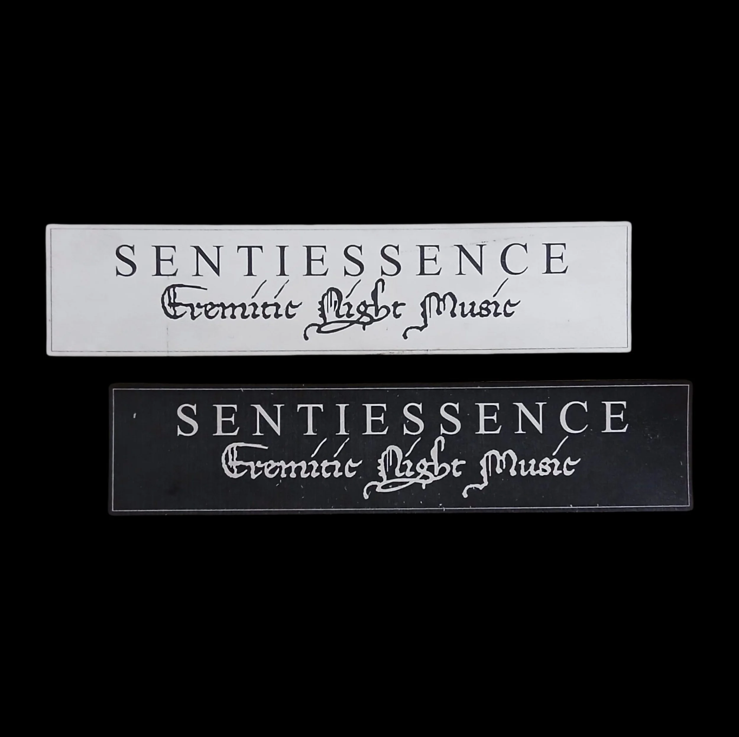 SENTIESSENCE "Eremitic Night Music" LEATHER PATCHES