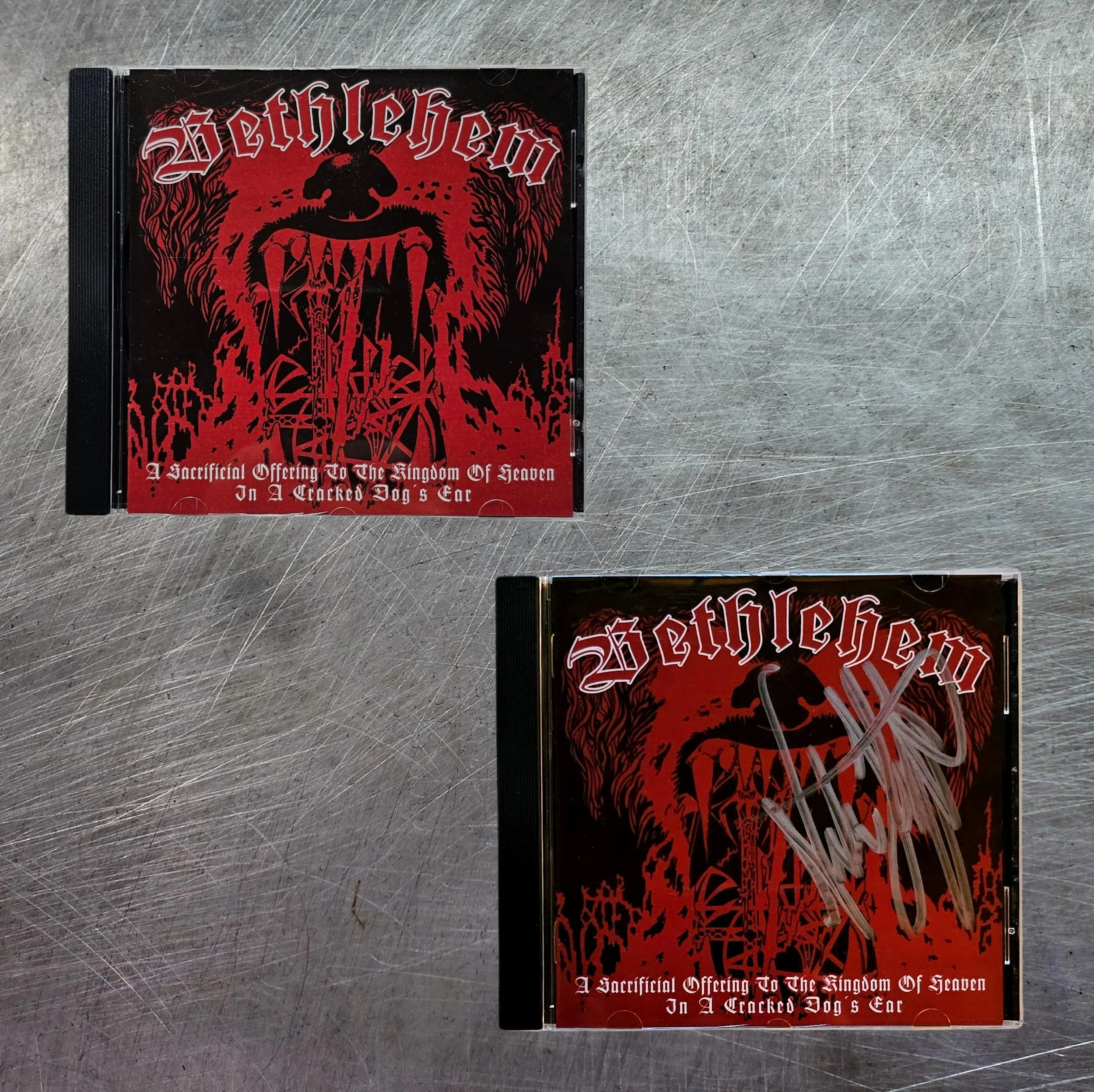 BETHLEHEM "A Sacrificial Offering To The Kingdom Of Heaven In A Cracked Dogs Ear" CD