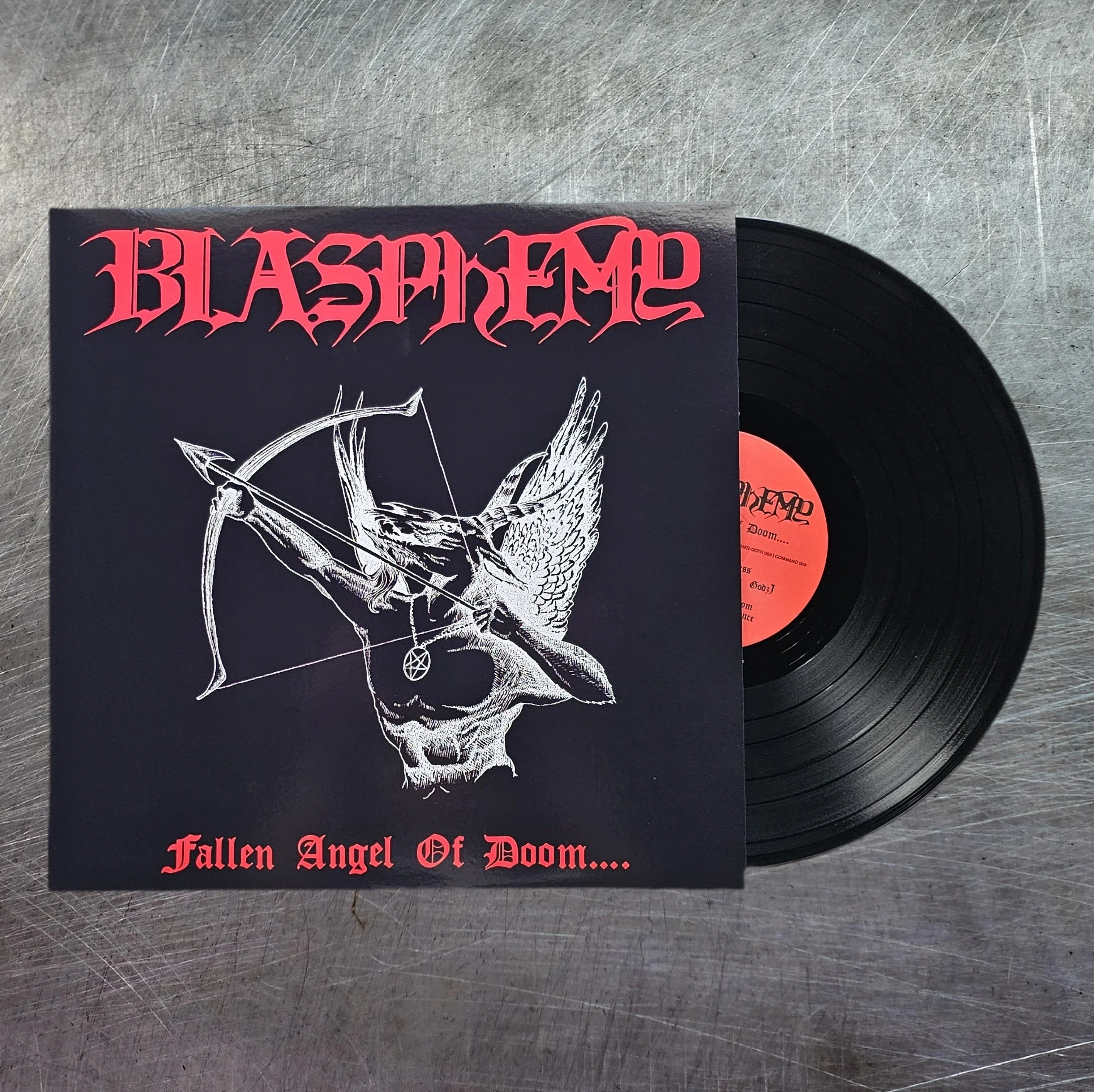 BLASPHEMY "Fallen Angel Of Doom" LP