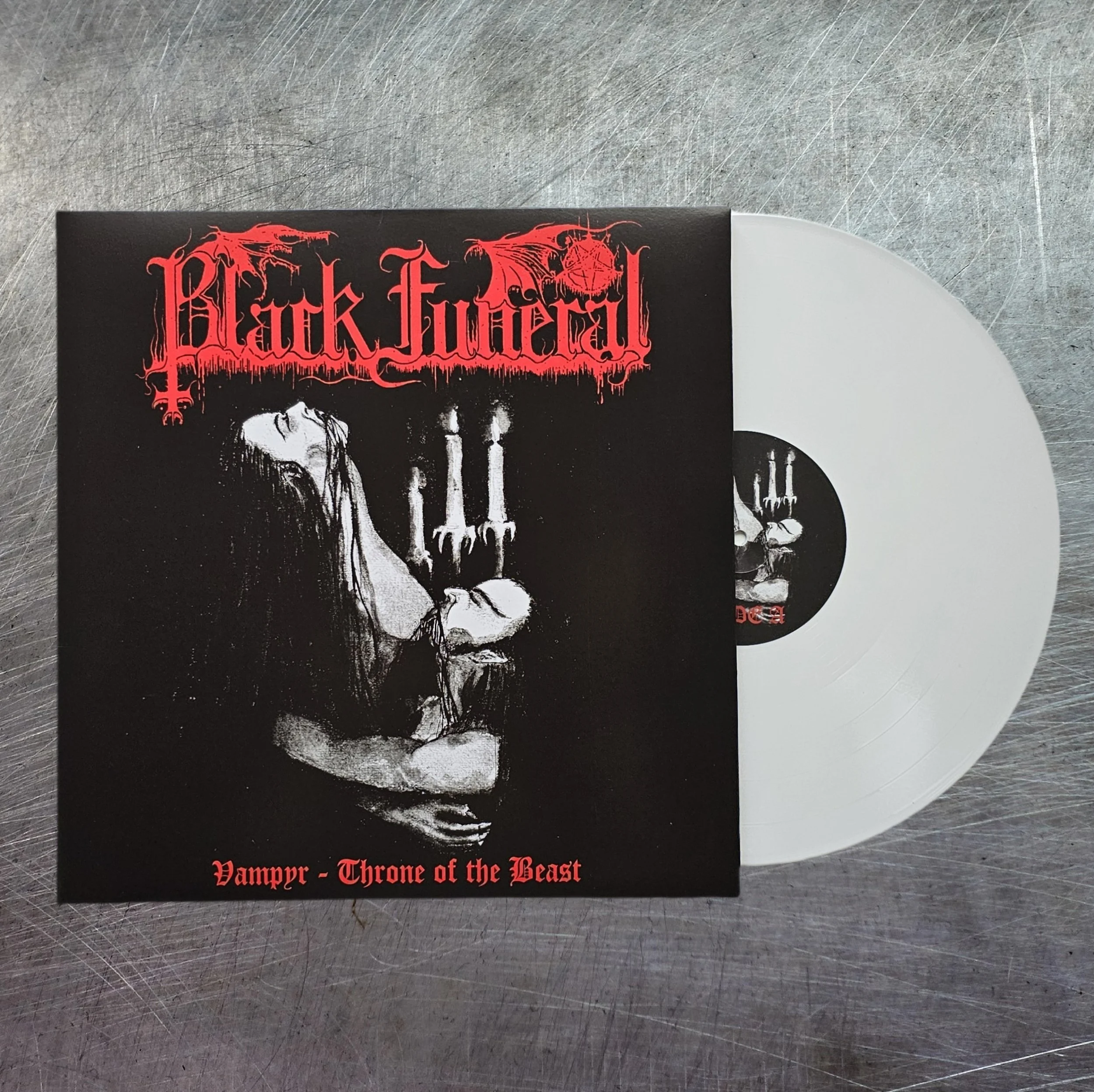 BLACK FUNERAL "Vampyr - Throne Of The Beast" LP