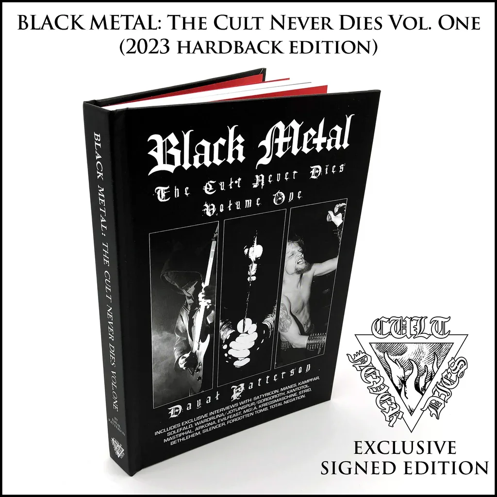 BLACK METAL : The Cult Never Dies HARDBACK BOOK