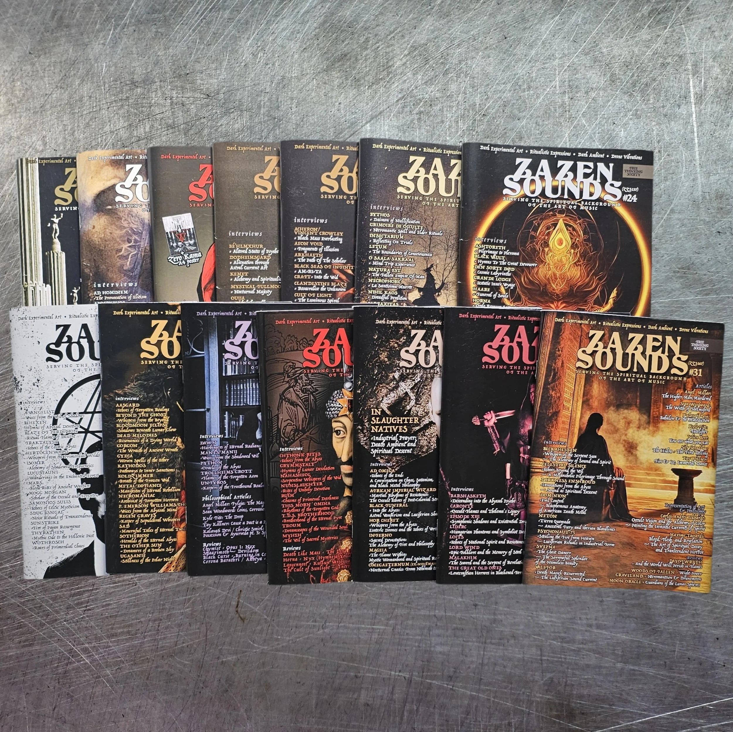 ZAZEN SOUNDS Issue #17-18, 20-31