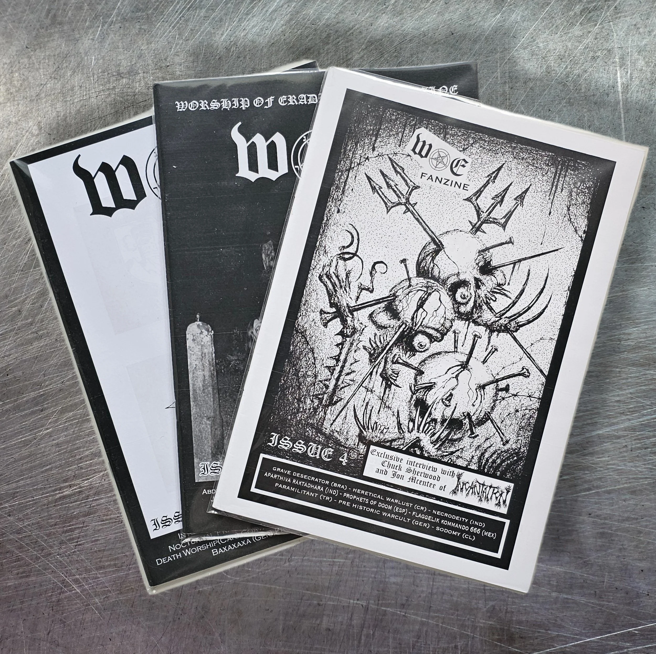 WORSHIP OF ERADICATION Issue #1-4