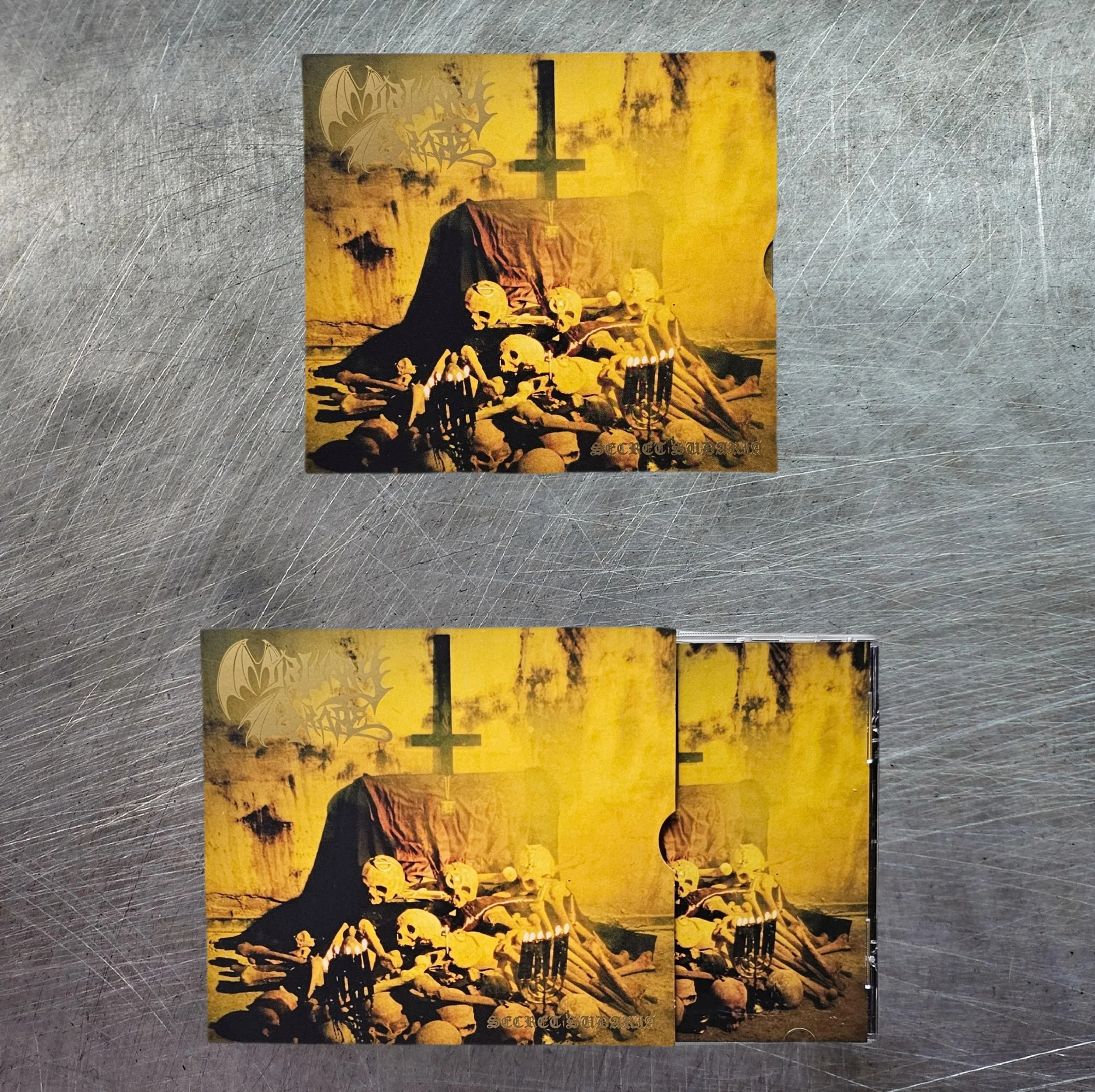 MORTUARY DRAPE "Secret Sudaria" CD Slipcase