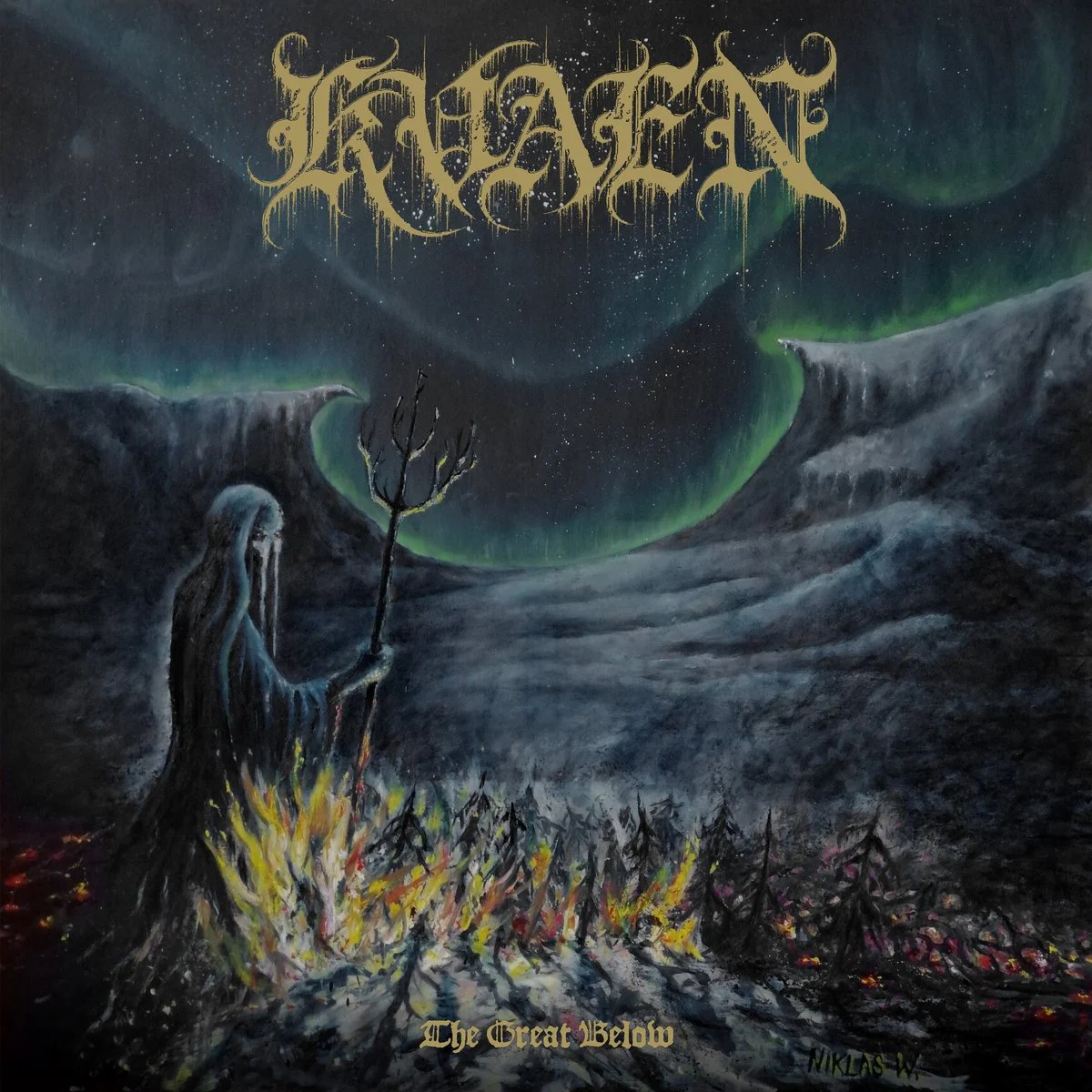KVAEN “The Great Below” DIGIPAK