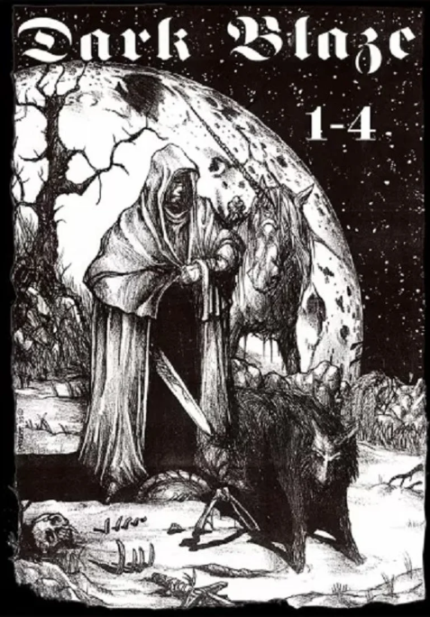 DARK BLAZE ZINE “Issues 1-4” BOOK