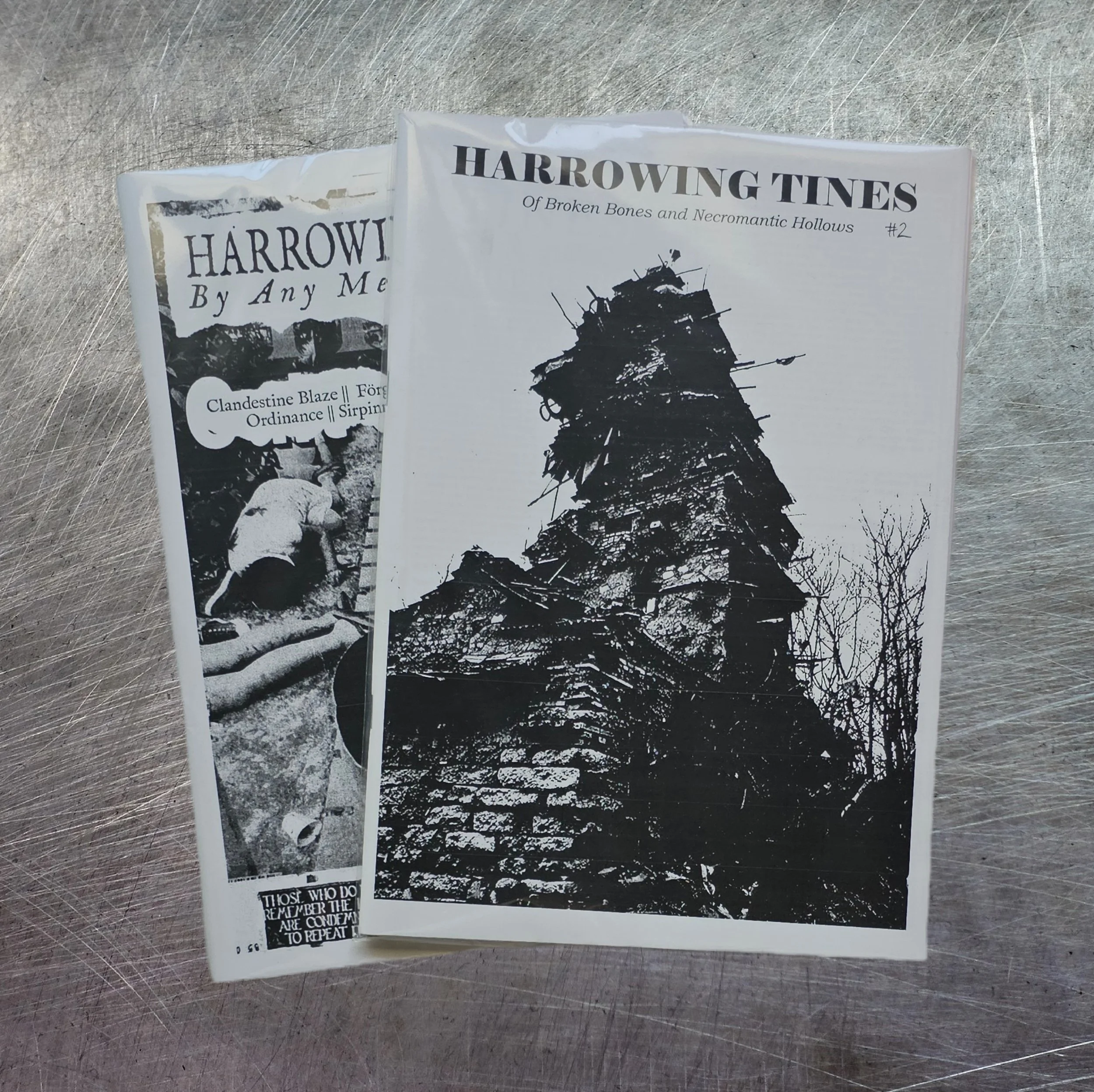 HARROWING TINES Issue #1, #2
