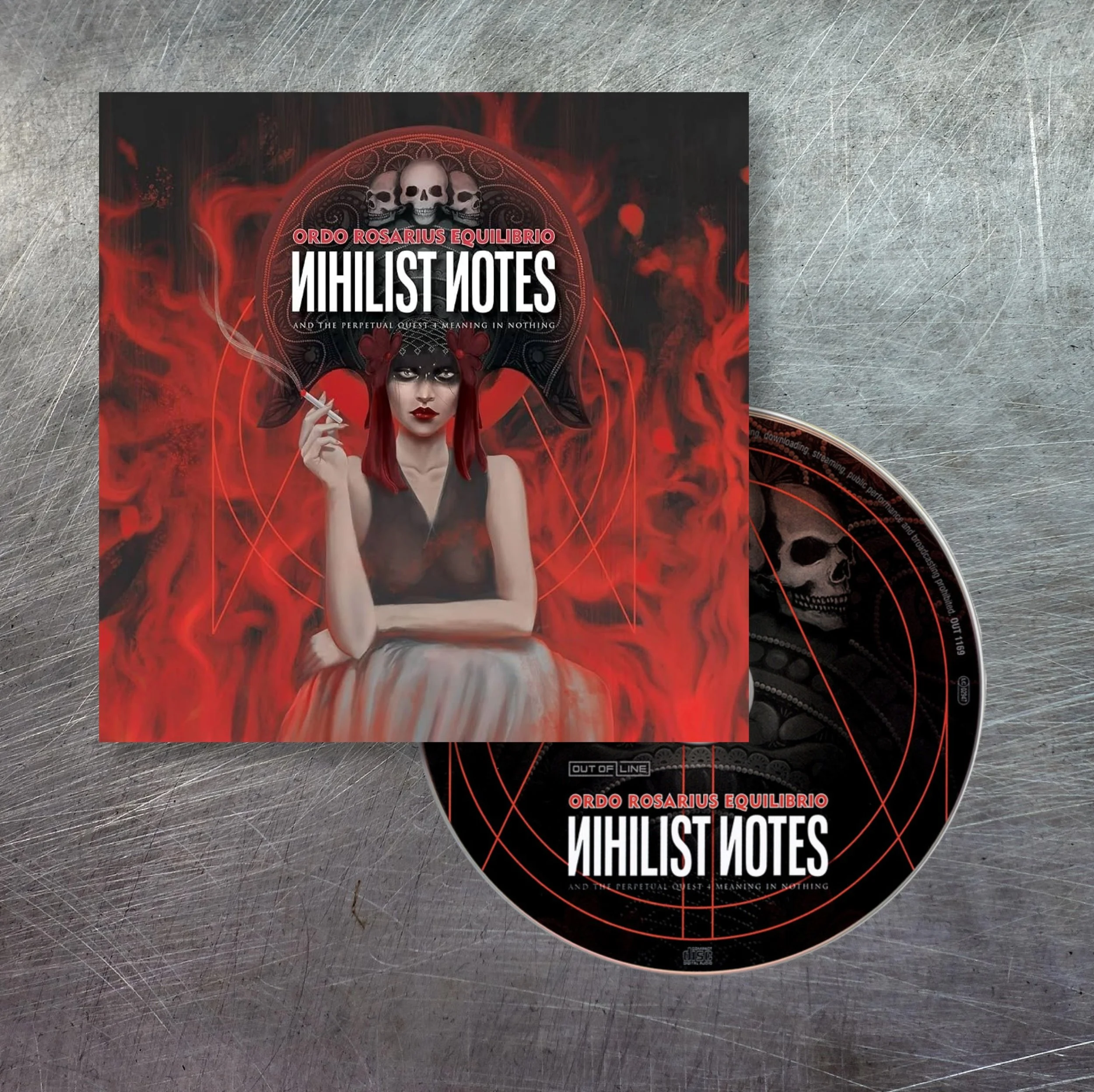 ORDO ROSARIUS EQUILIBRIO "Nihilist Notes [And The Perpetual Quest 4 Meaning In Nothing]" DIGIPAK
