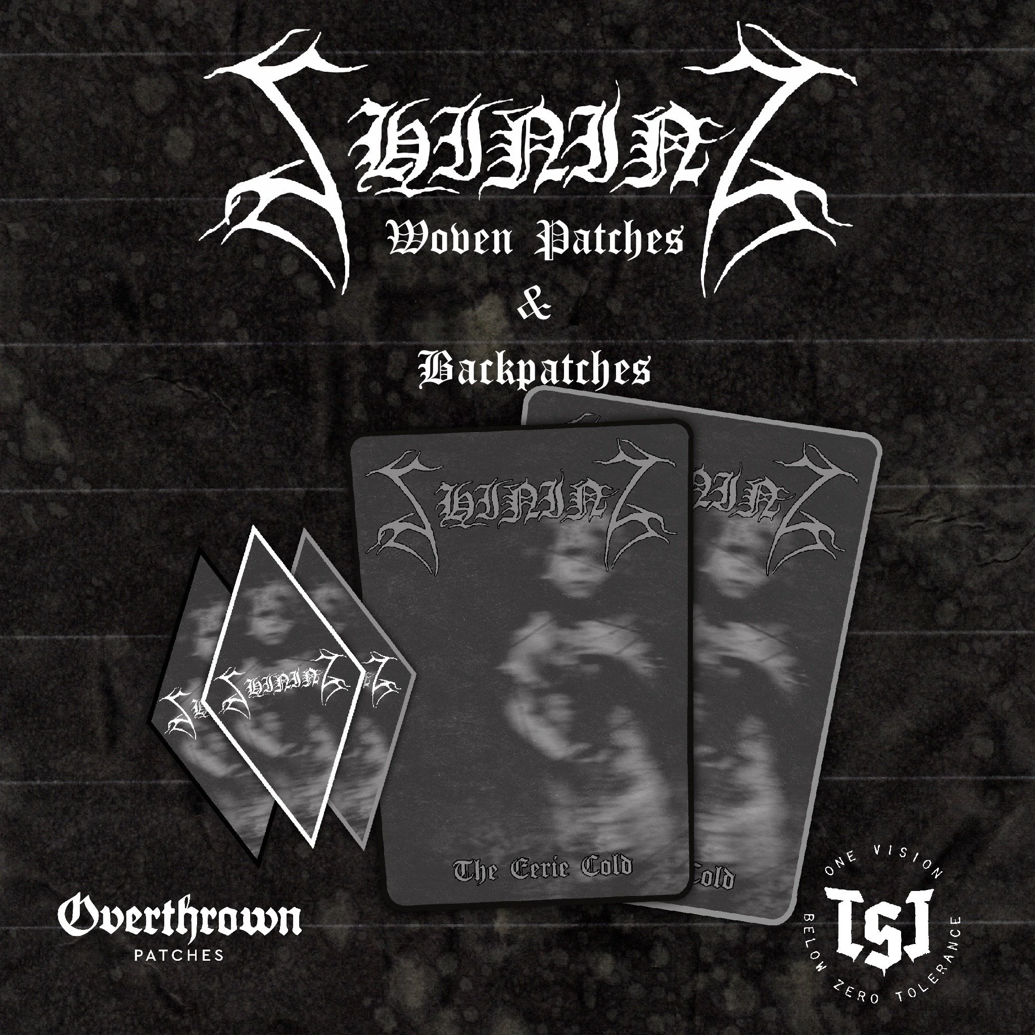 SHINING "IV / The Eerie Cold" PATCH / BACKPATCH