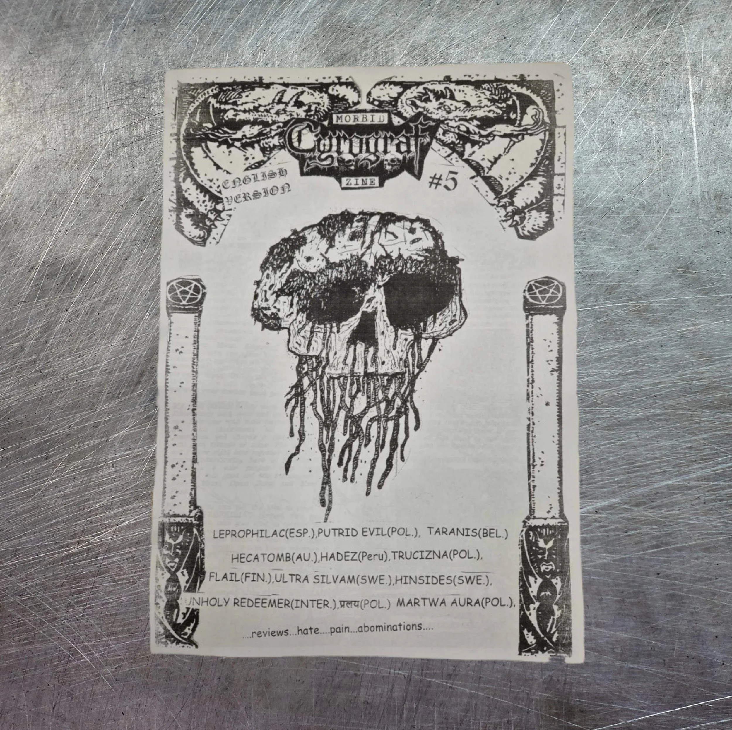 MORBID CYROGRAF ZINE Issue #5