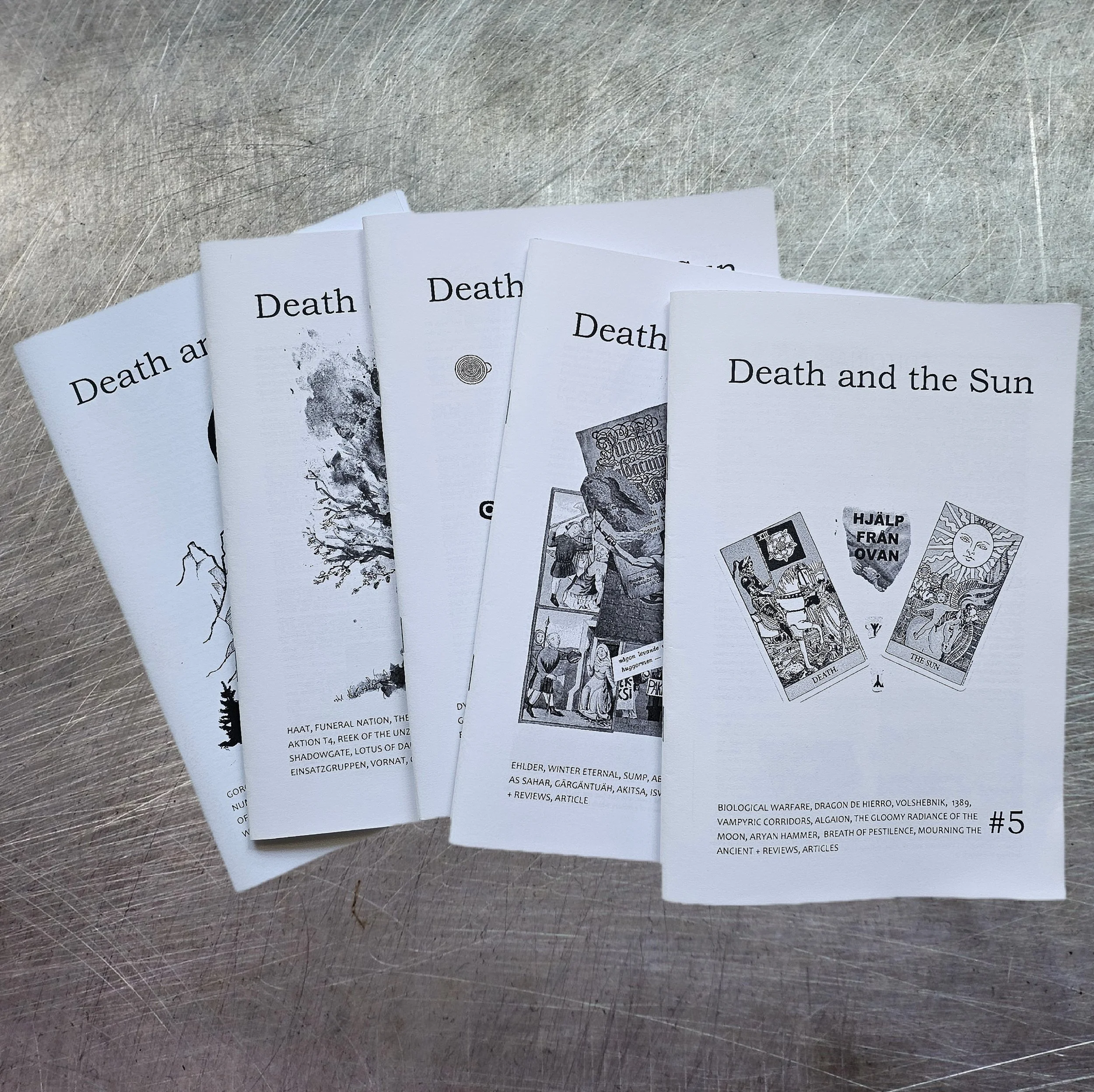 DEATH AND THE SUN Issue #1-5