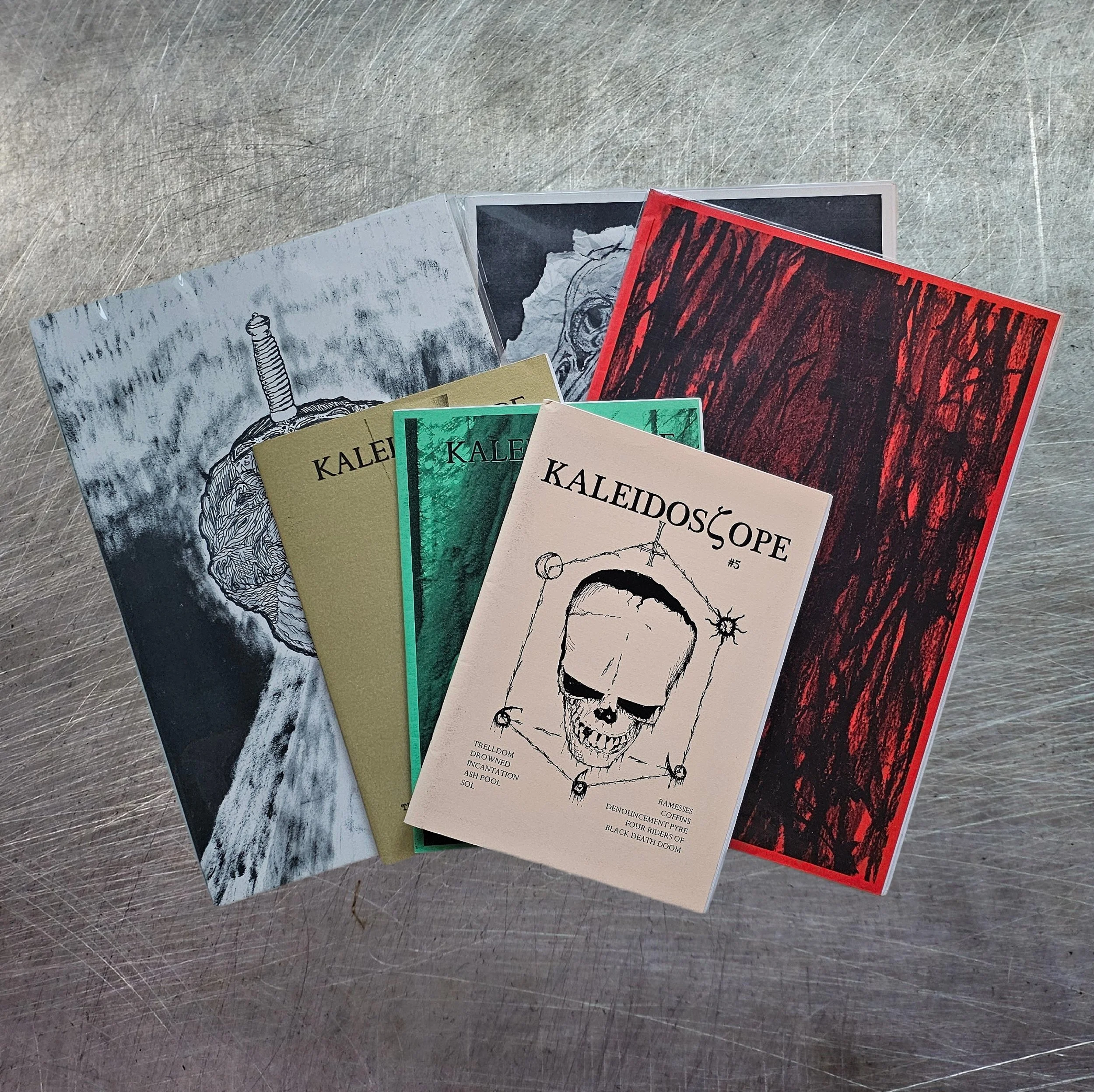KALEIDOSCOPE Issue #2, #3, #5, #13, #14, Vol. 1
